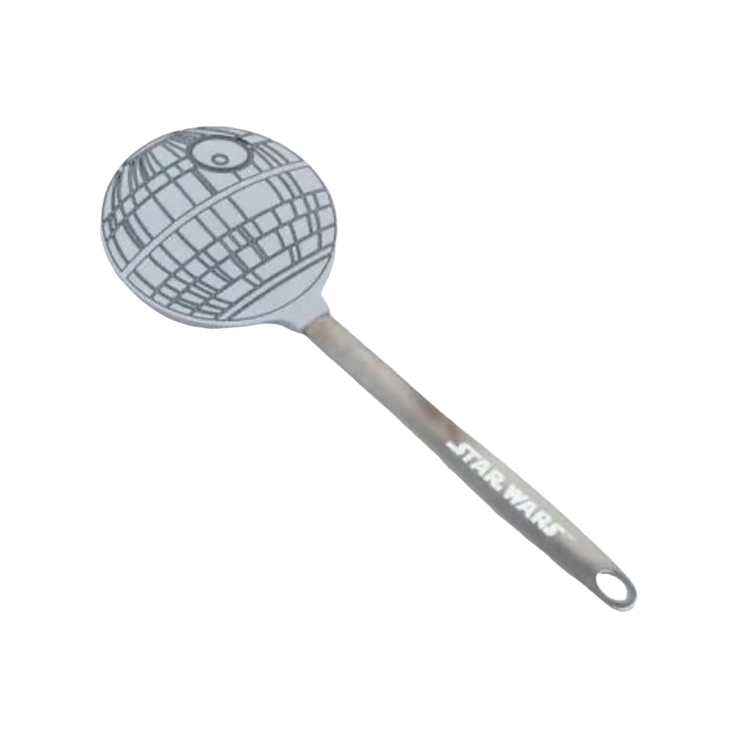 A quirky Death Star spatula from Funko, perfect for Star Wars fans who love to cook with a galactic twist.