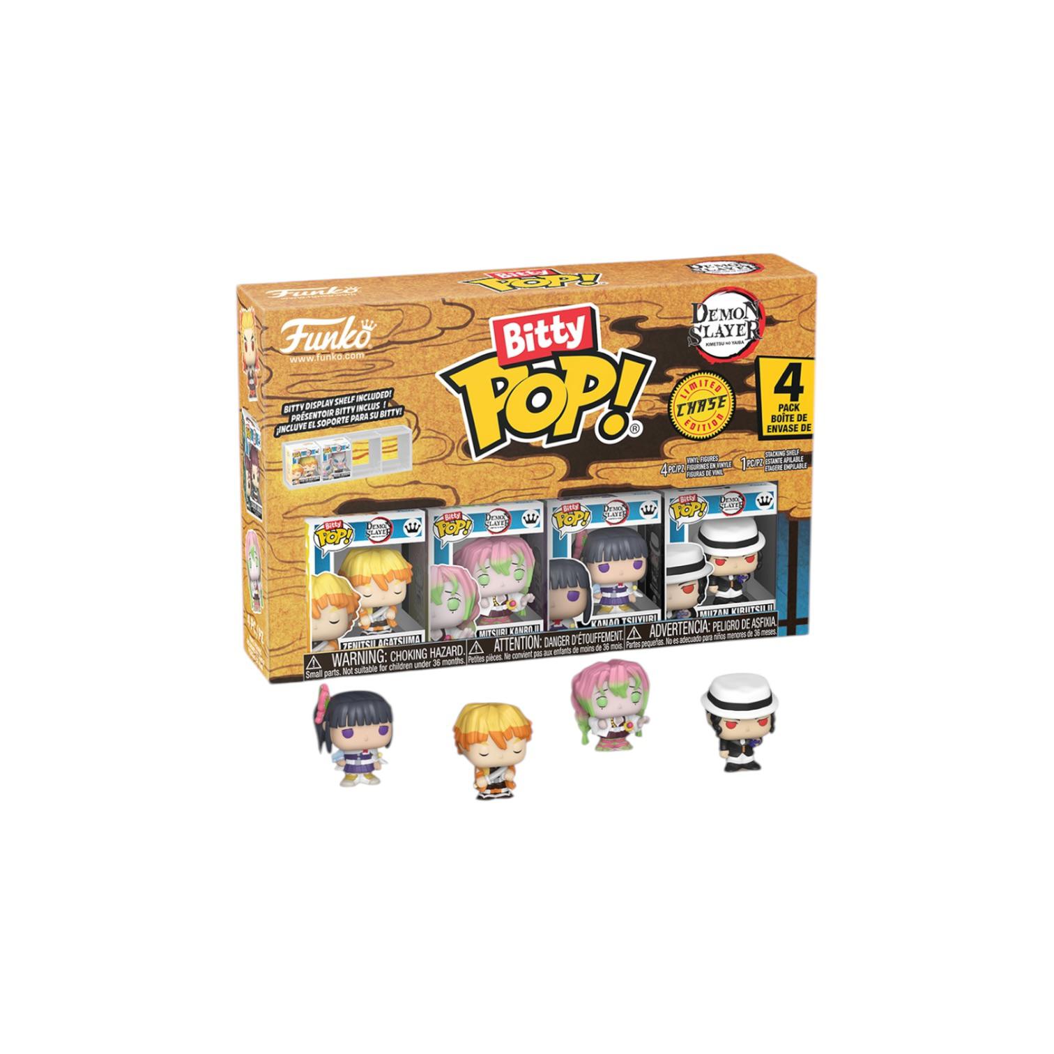 Funko Bitty Pop! vinyl figures with packaging on a white background