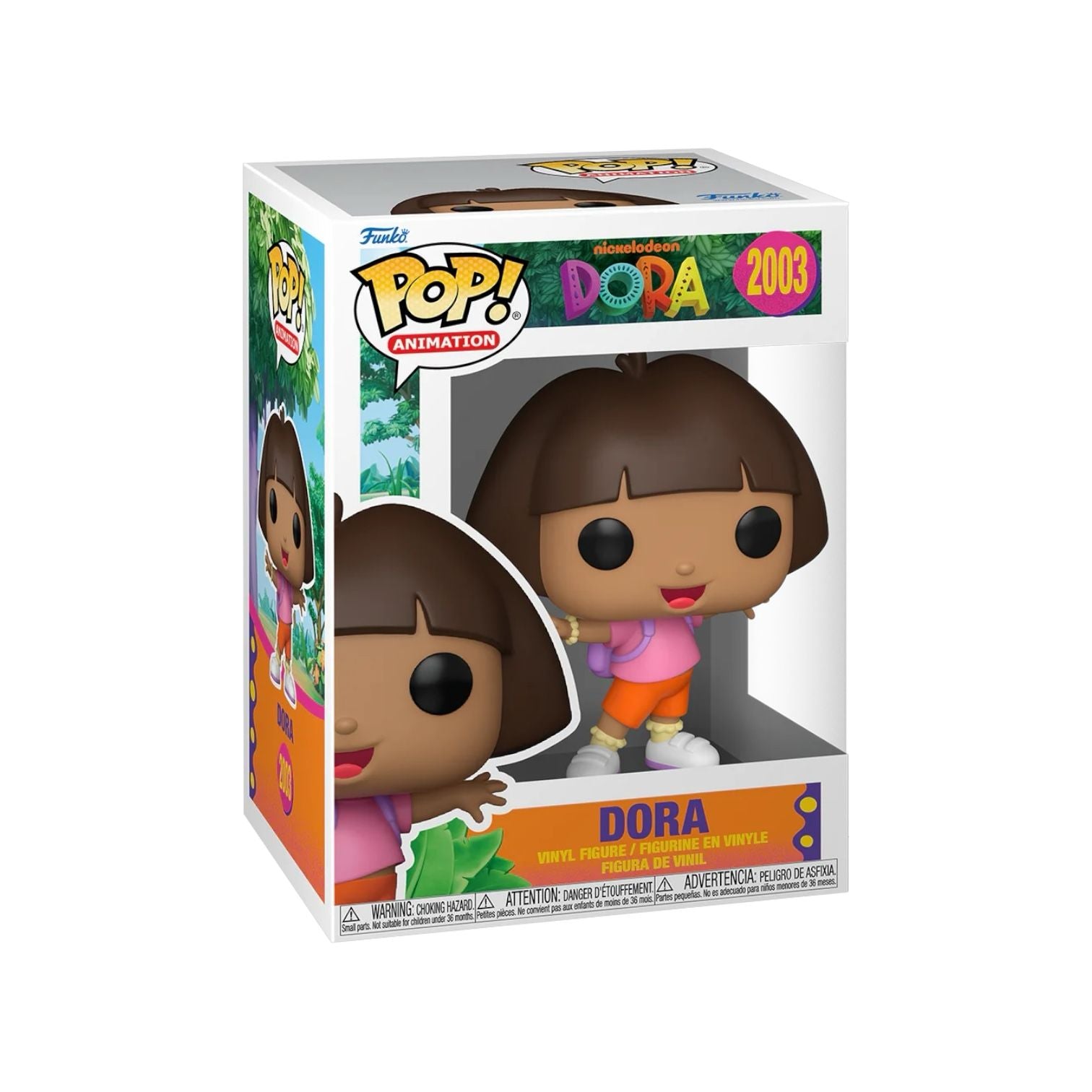 Dora the Explorer Funko Vinyl Figure with her backpack