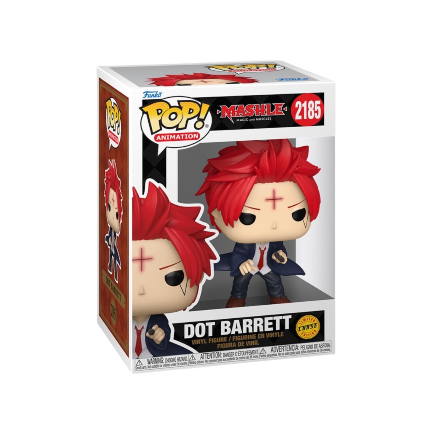Funko Pop! Animation figure packaging featuring Dot Barrett with red hair and a speech bubble.