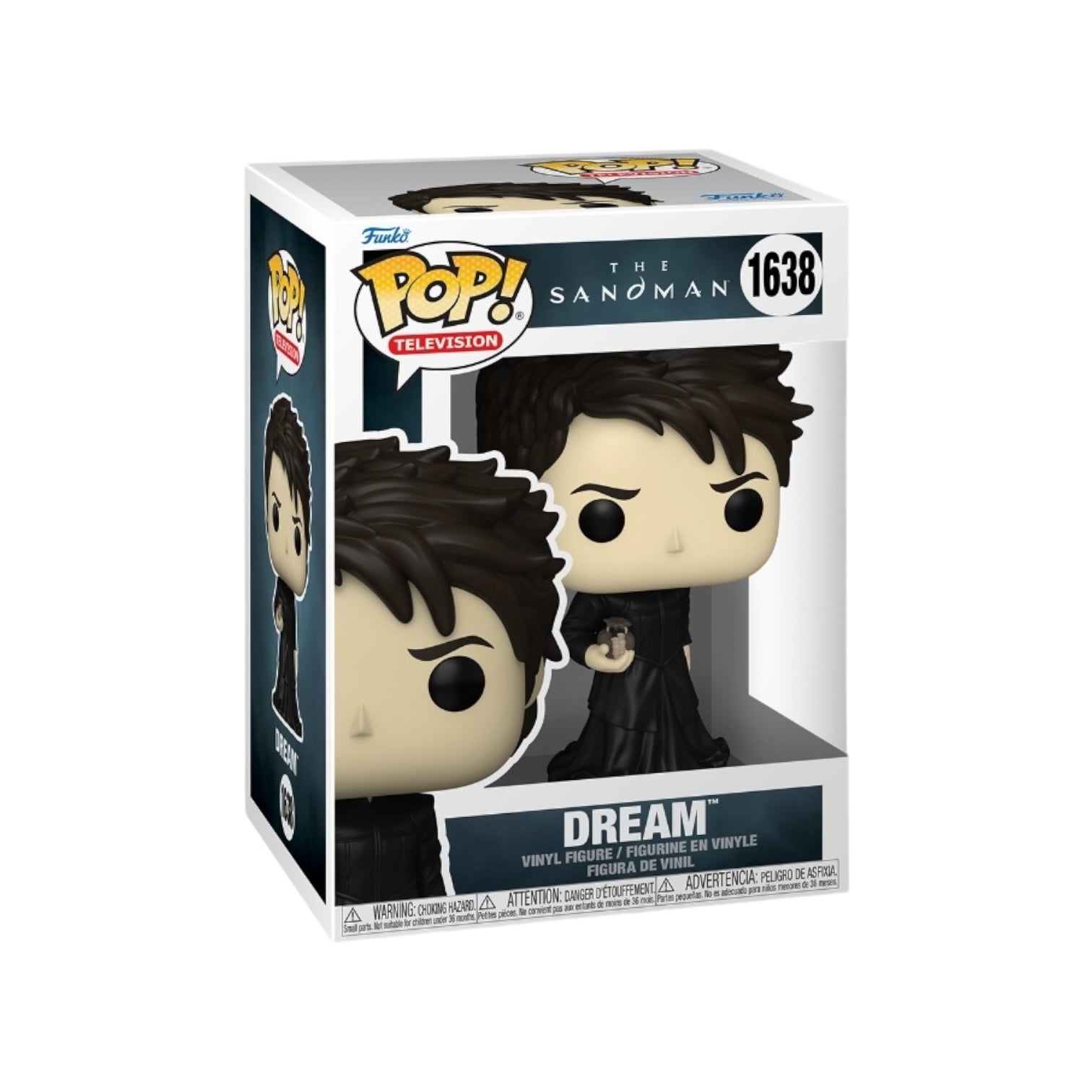 Dream #1638 Funko Pop! from The Sandman series, showcasing a collectible figure with a potential chase variant.