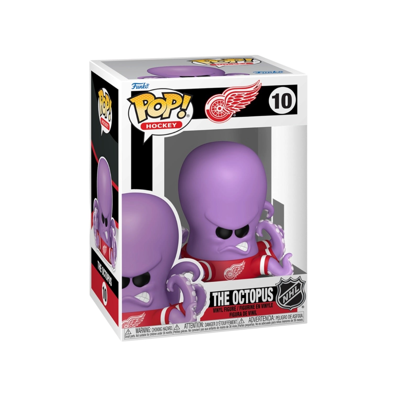 The Octopus #10 Funko Pop - Detroit Red Wings- PREORDER