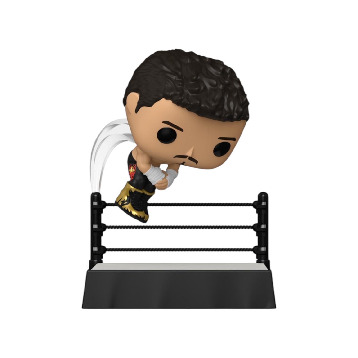 Funko Pop! vinyl figure of a wrestler on a ring with a white background