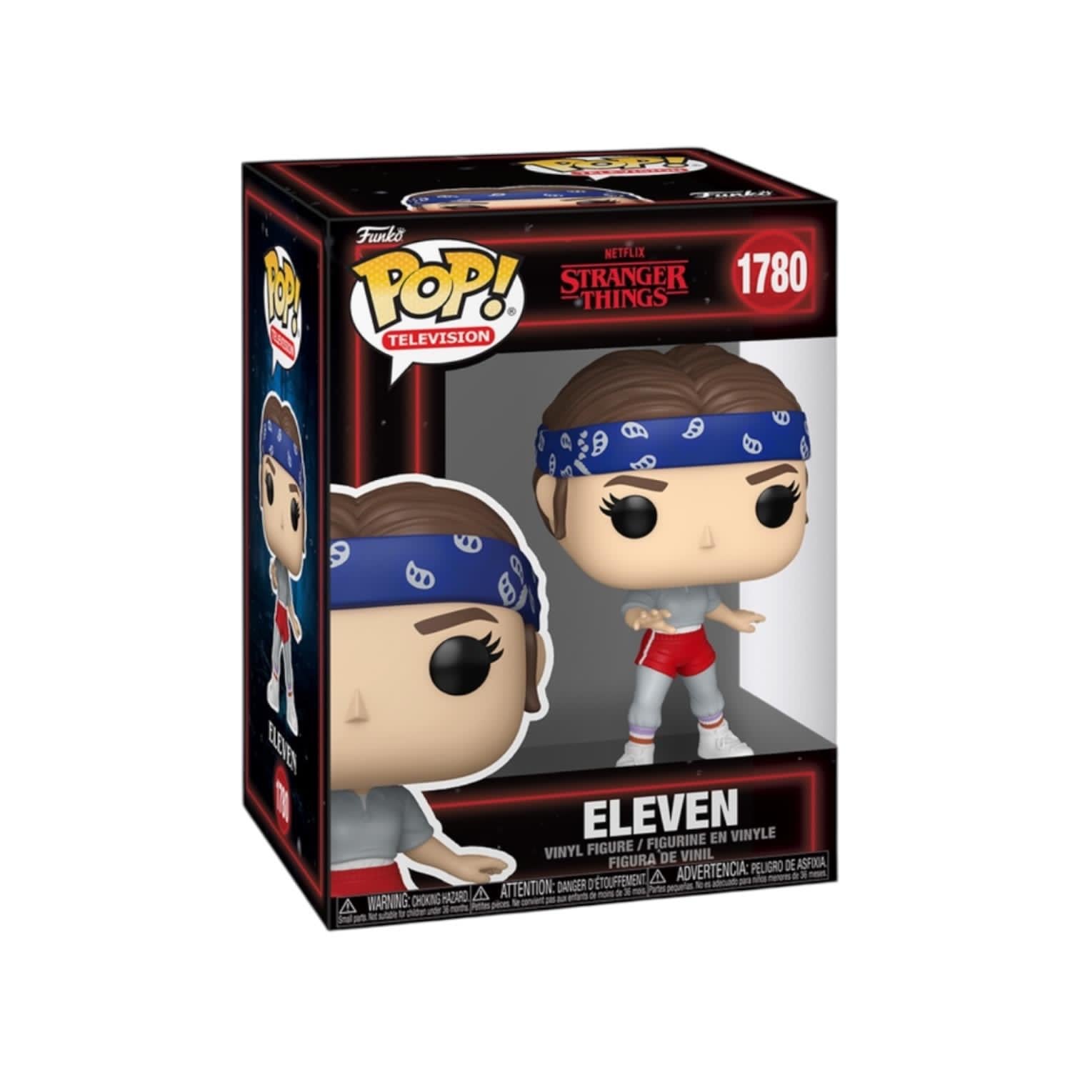 Funko Pop! Stranger Things Eleven vinyl figure packaging on a white background