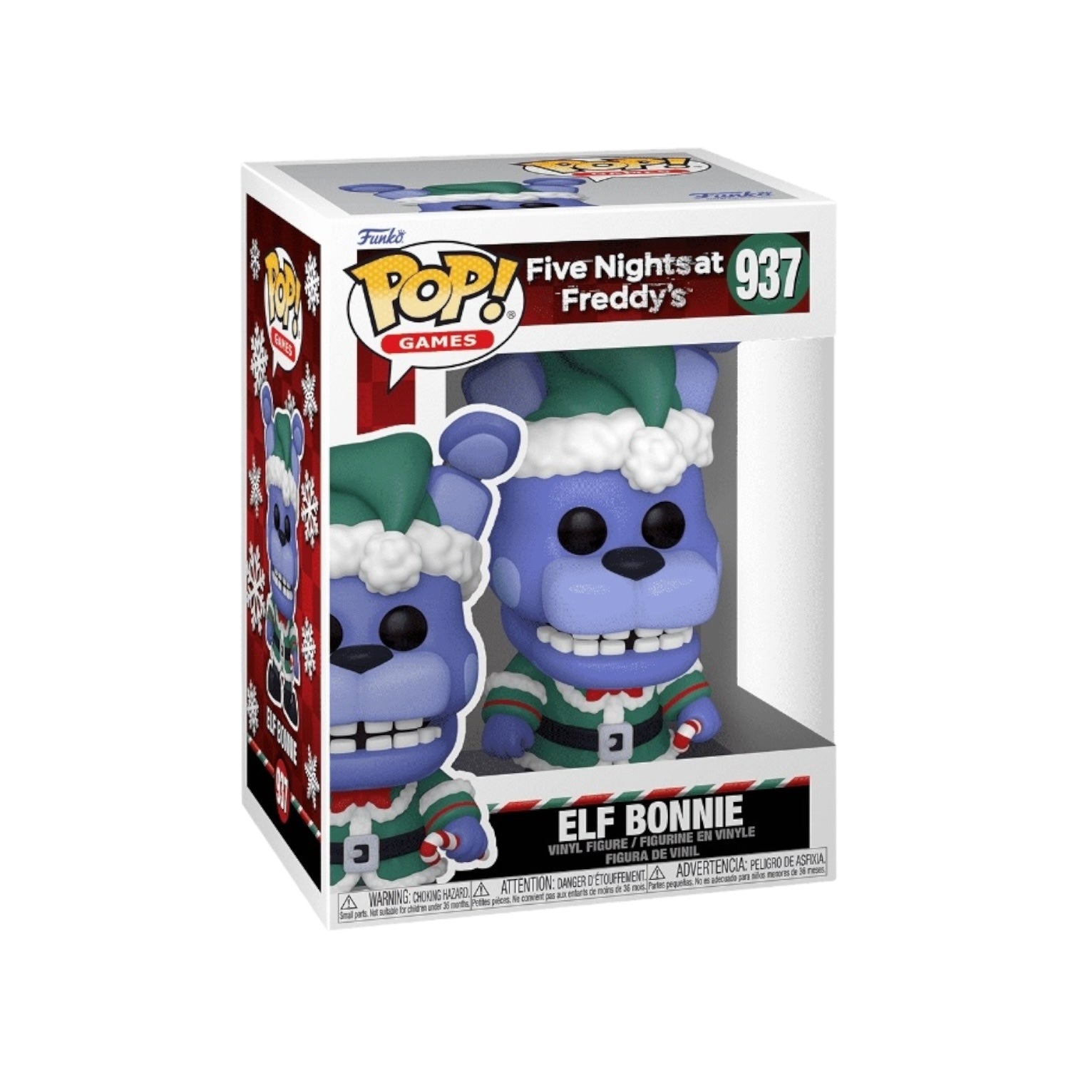 Funko Pop! figure of Elf Bonnie #937 from Five Nights at Freddy's, featuring a cute, stylized design.