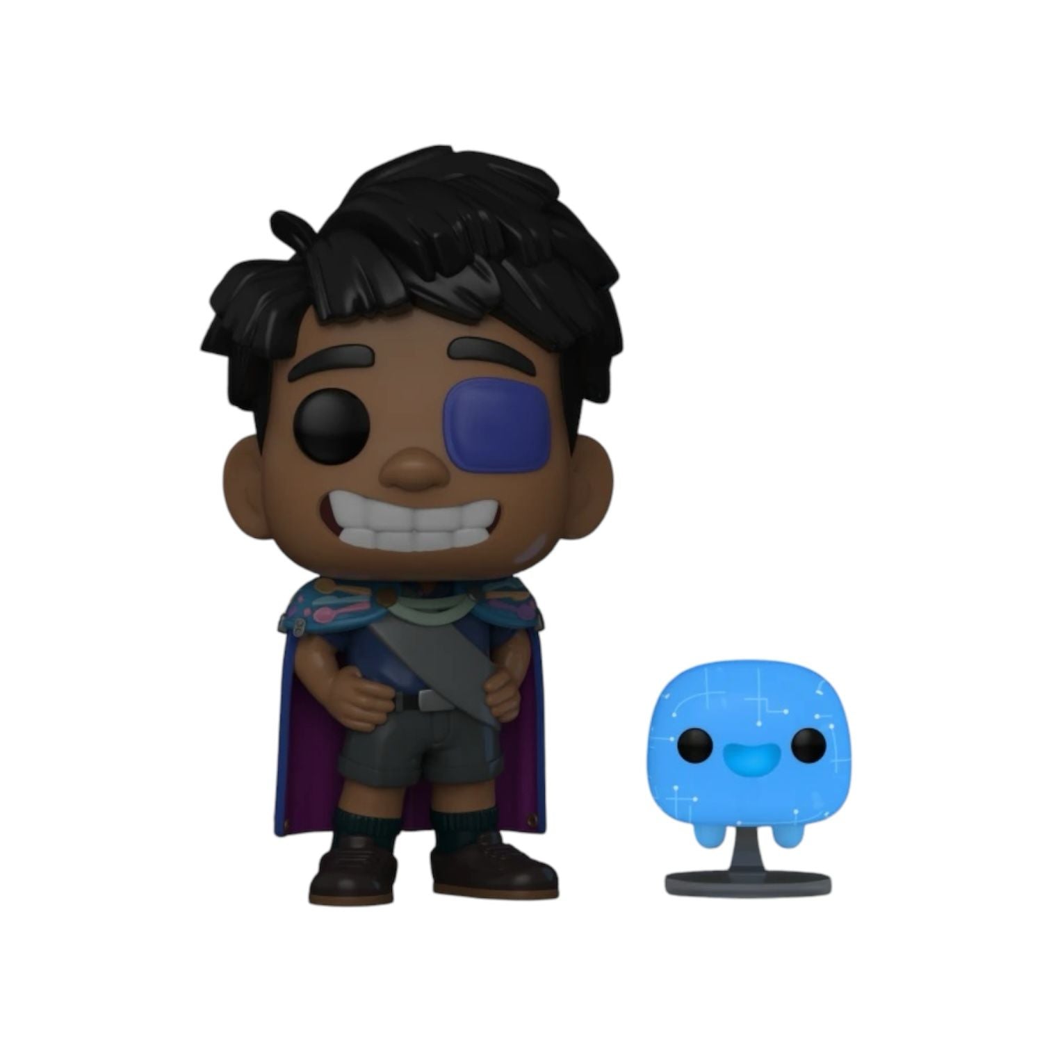 Elio with ooooo Funko pop glow form