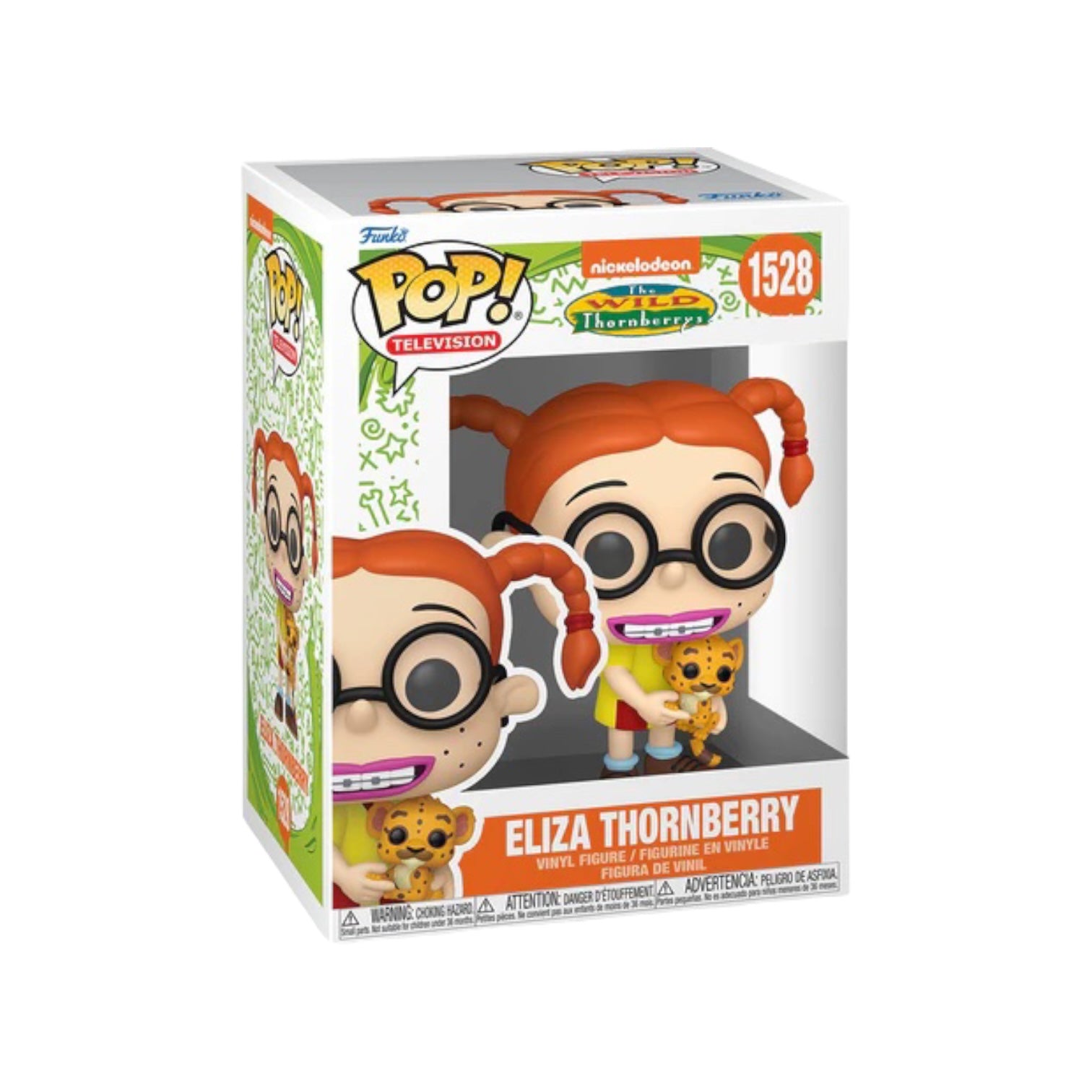 Funko Pop! #1528 of Eliza Thornberry from Nick Rewind, showcasing her adventurous spirit and iconic style.