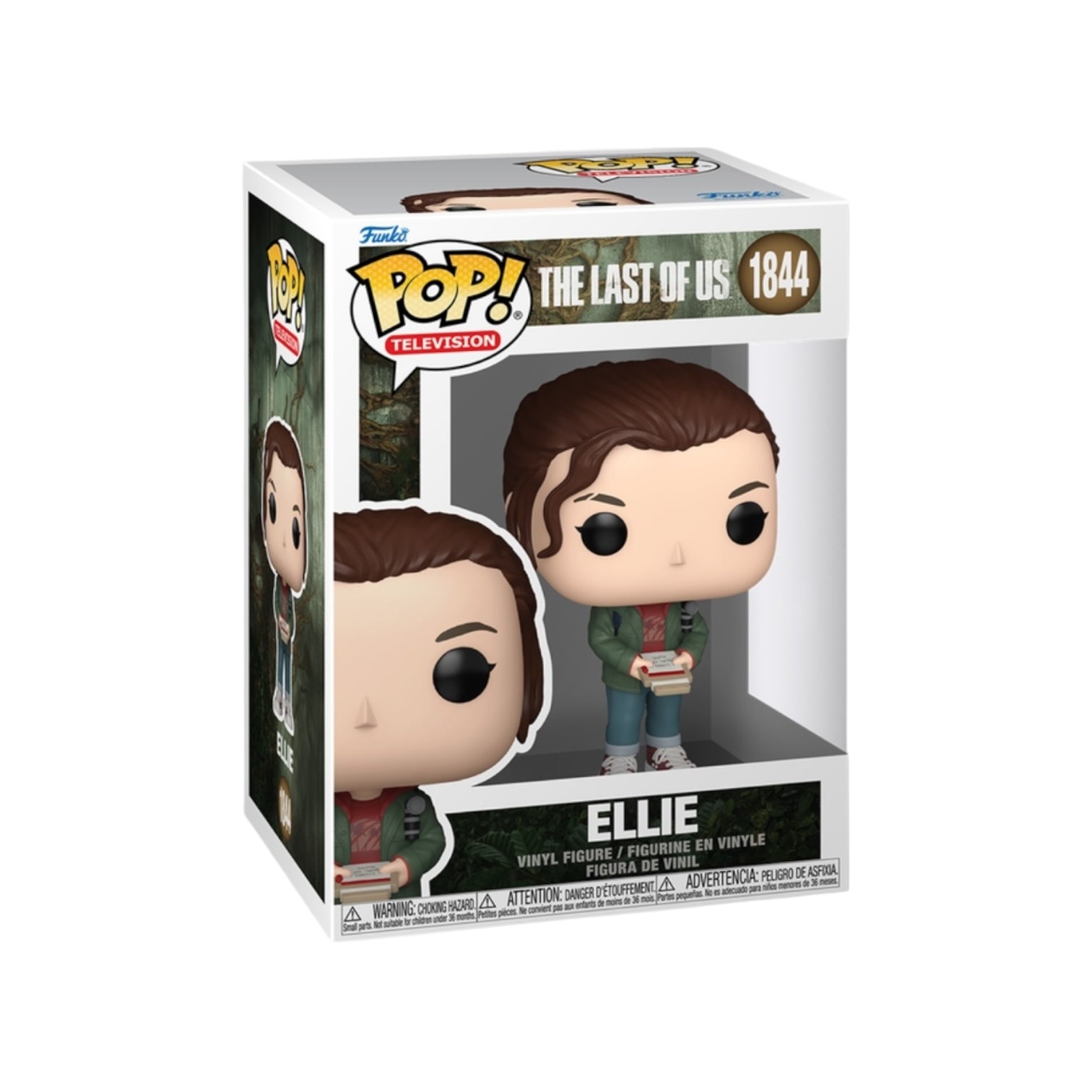 Funko Pop! vinyl figure packaging for 'The Last of Us' with character Ellie.