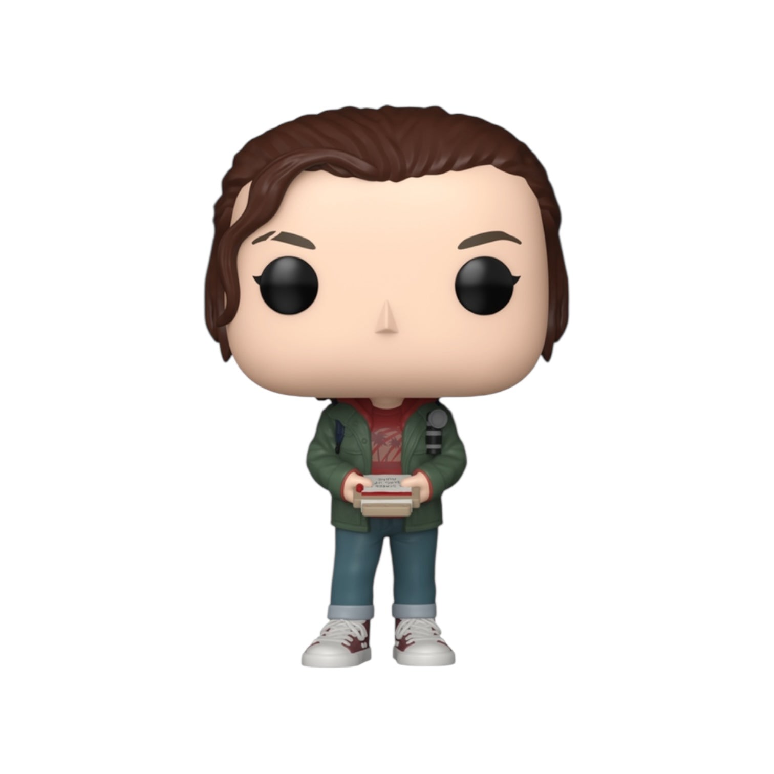 Funko Pop! vinyl figure of a character holding books on a white background