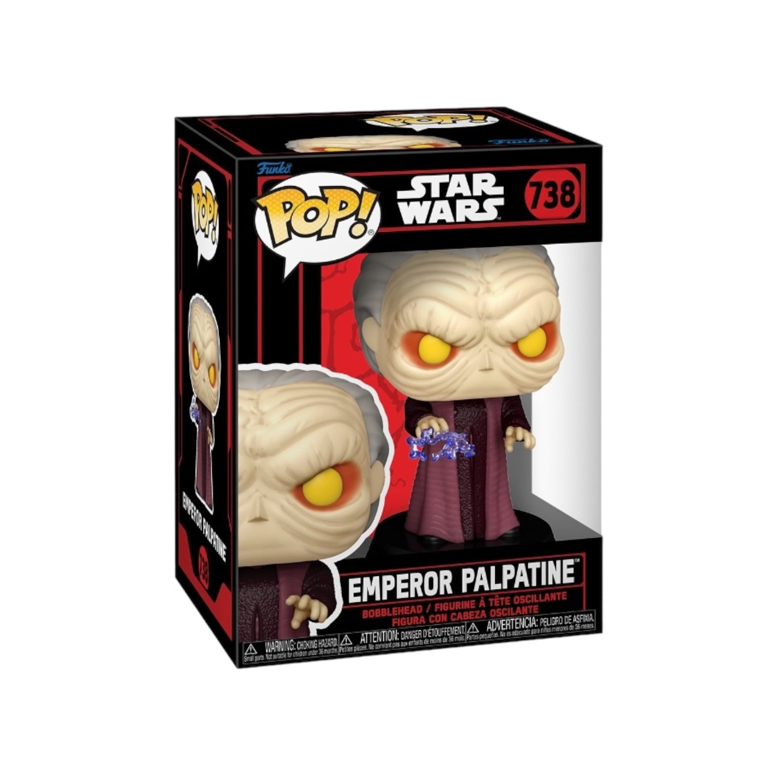 Emperor Palpatine #738 Funko Pop - Star Wars - Dark Side