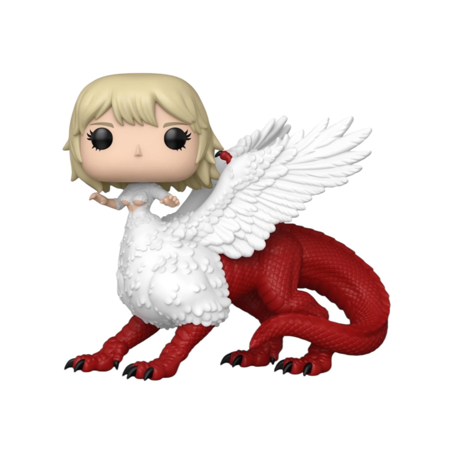 Funko Pop! vinyl figure of a character with wings and red body on a white background