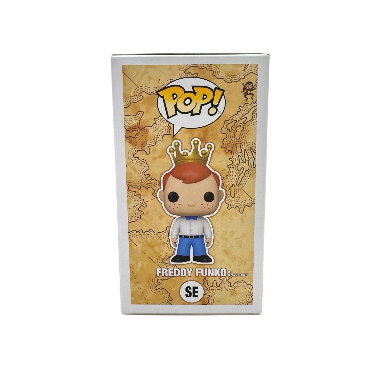 Freddy Funko as Captain planet Funko pop Right Side condition image