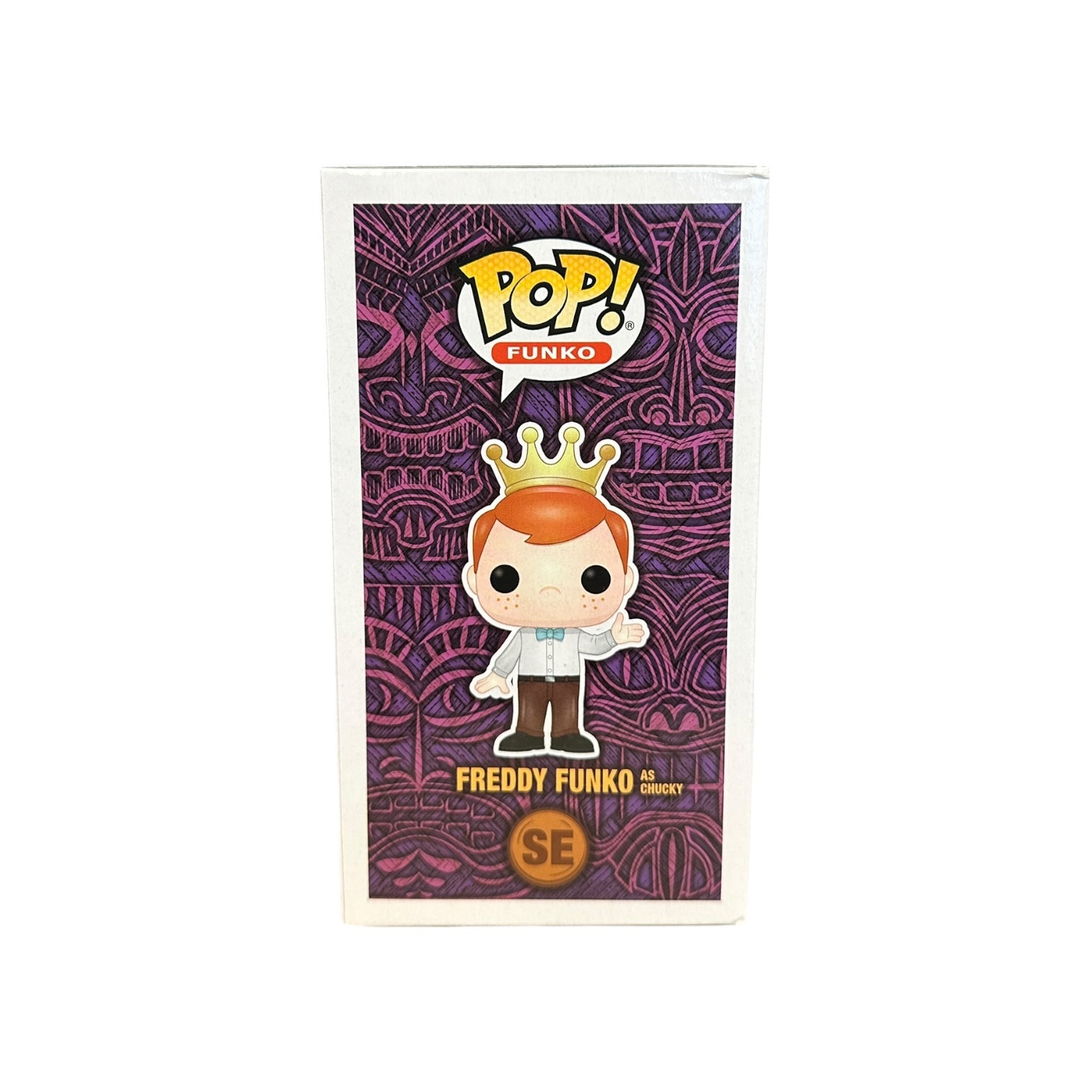 Freddy Funko as Chucky (Bloody) Funko Pop! - Child's Play 2 - Box of Fun 2019 Exclusive LE3000 Pcs Side