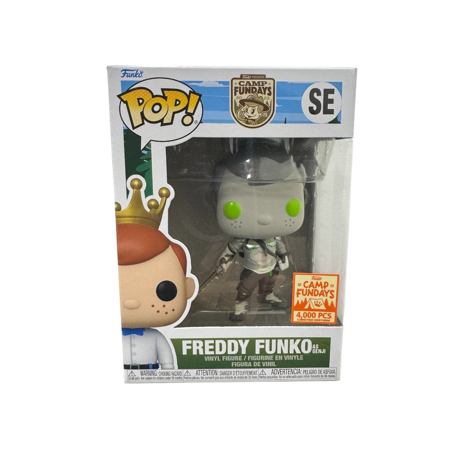 Freddy Funko as Genji Overwatch 2 Funko Pop! Games