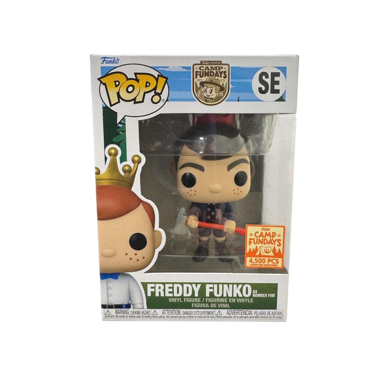 Freddy Funko as Number Five - Umbrella Academy - Funko Pop! - Freddy's Funtastic Voyage 2024 Online Edition LE4500 Pcs
