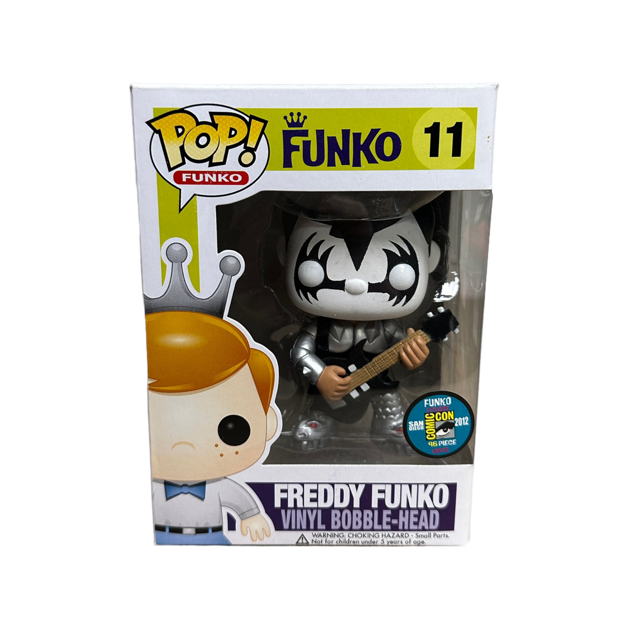 Freddy Funko as The Demon #11 Funko Pop! from SDCC 2012, limited edition of 96 pieces, in great condition (8.5/10).