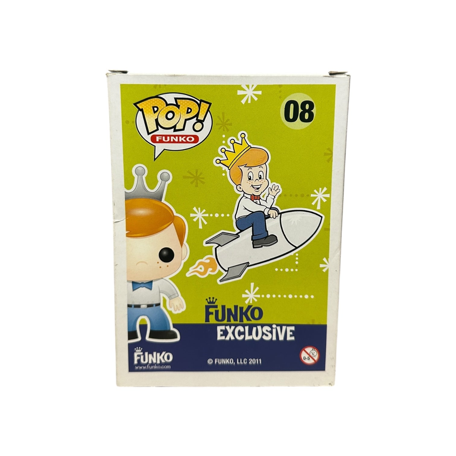 Funko Pop! vinyl of Freddy Funko as Winged Monkey Back