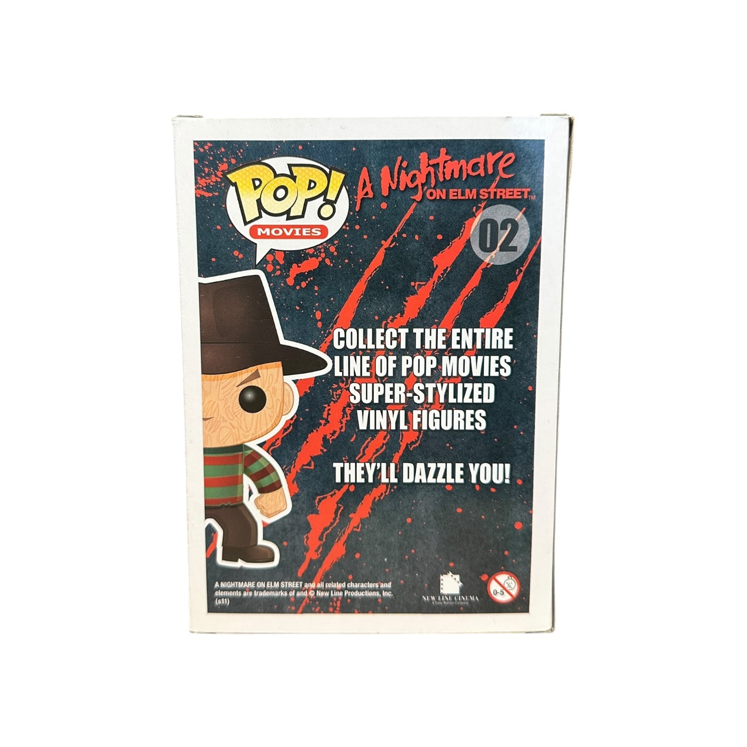 Freddy Krueger #02 (Glow Chase) Funko Pop! - A Nightmare on Elm Street Back