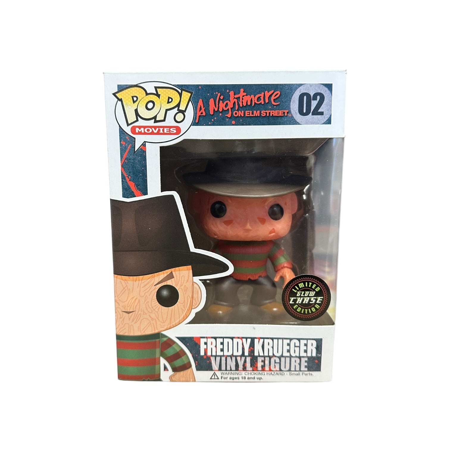 Freddy Krueger #02 (Glow Chase) Funko Pop! - A Nightmare on Elm Street Front