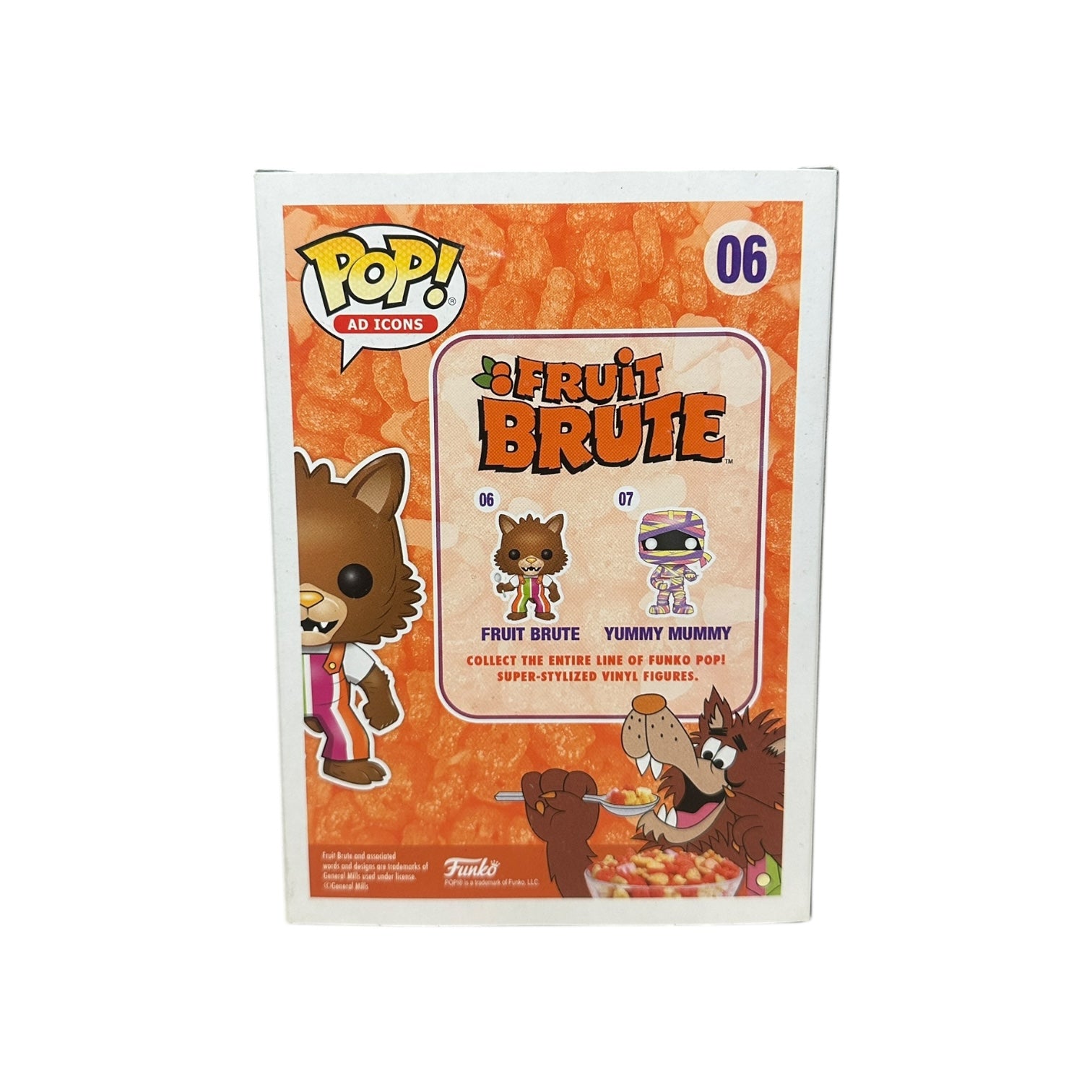 Funko Pop! vinyl of Fruit Brute