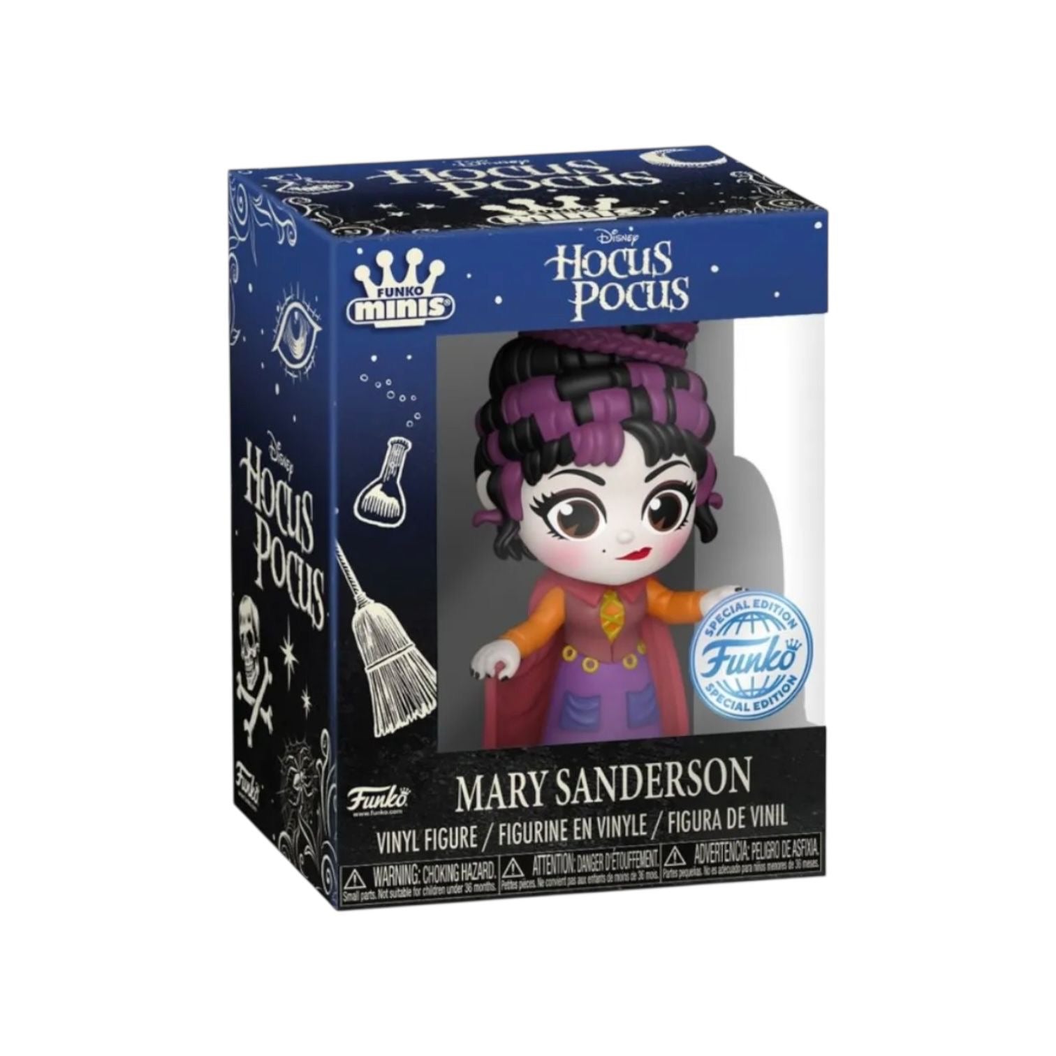 Funko Hocus Pocus Mary Sanderson vinyl figure packaging on a white background