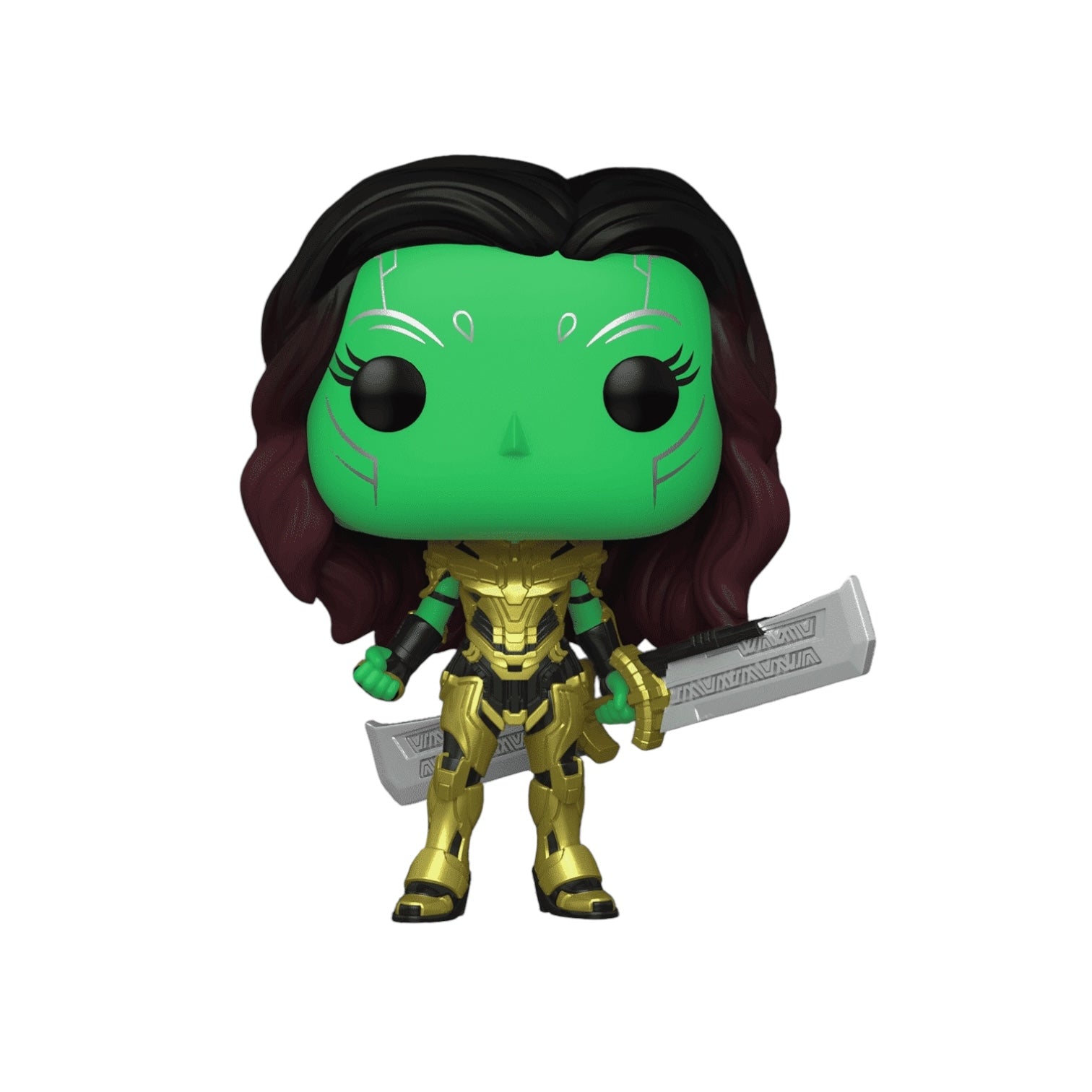Gamora with Blade of Thanos Funko Pop! What If Marvel out of box
