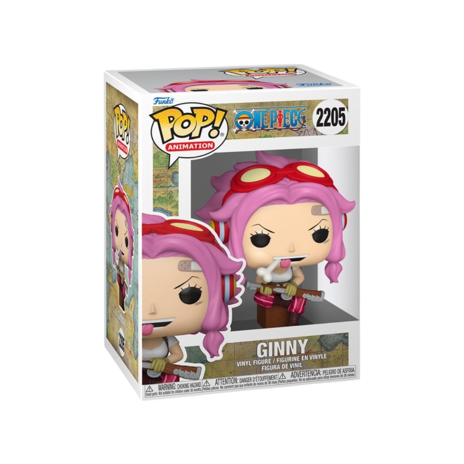 Funko Pop! vinyl figure packaging with character Ginny from One Piece