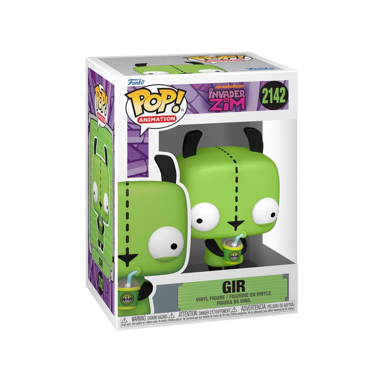 Funko Pop! vinyl figure of Grr from Invader Zim in packaging