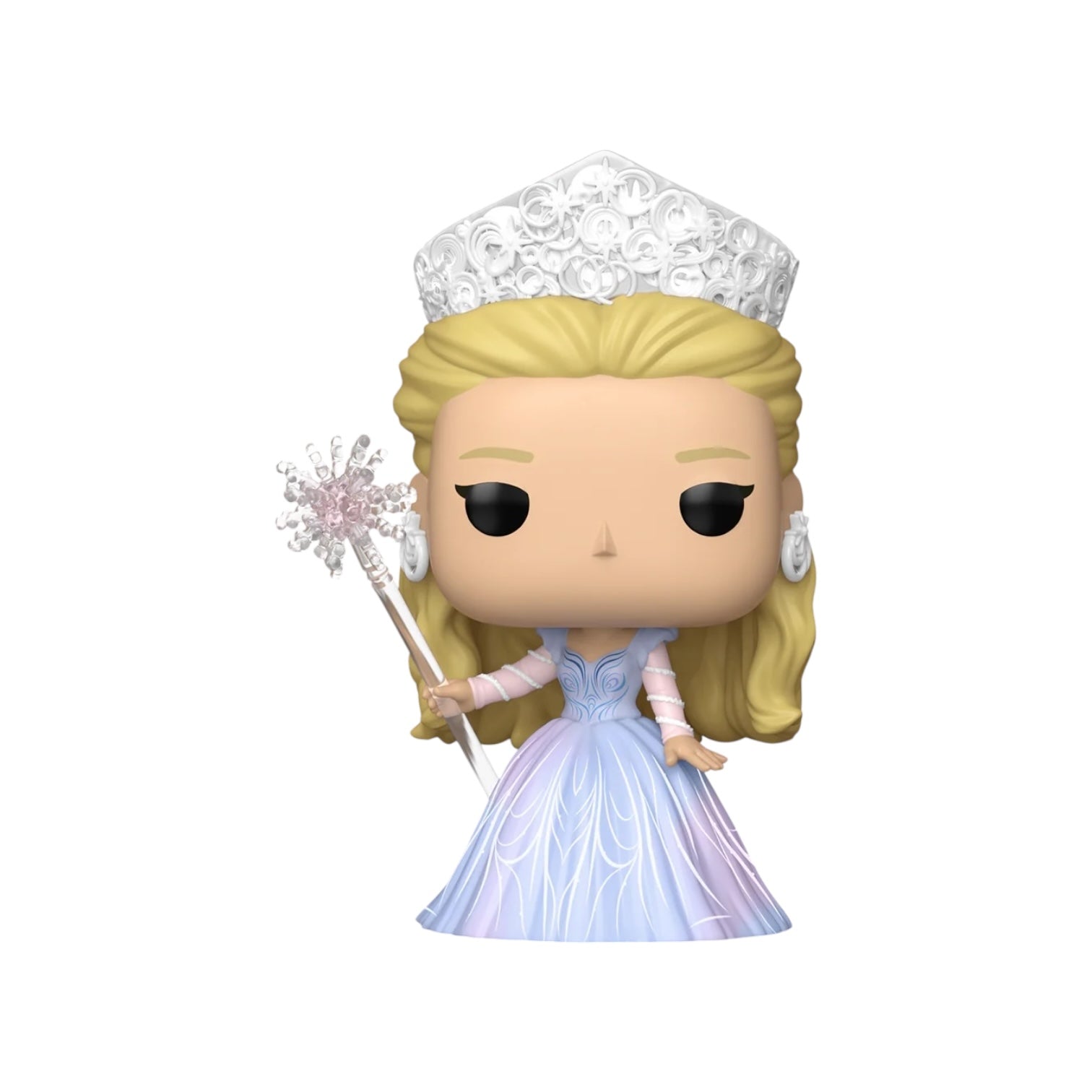 Funko Pop! vinyl figure of a princess with a blue dress and tiara on a white background