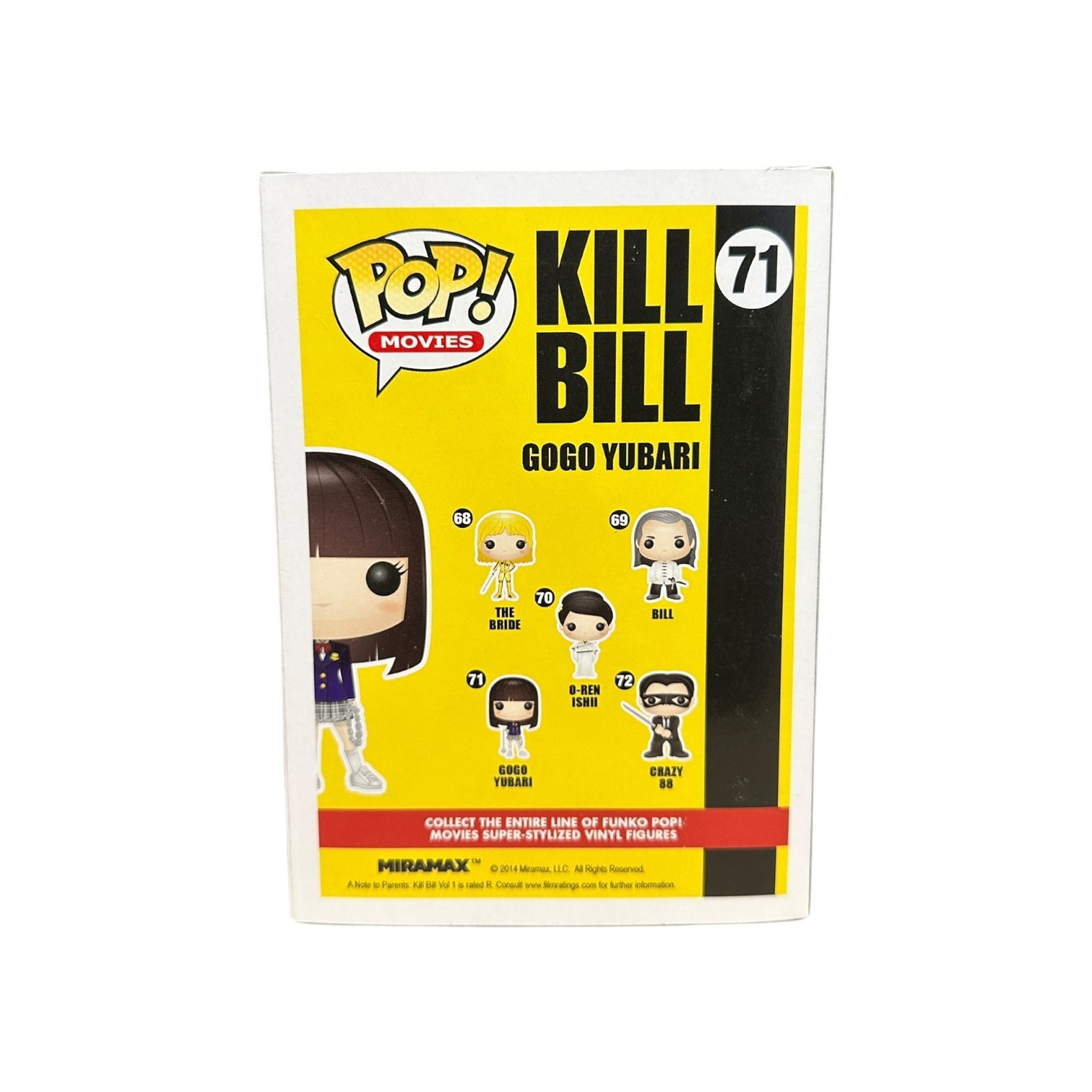 Gogo Yubari #71 Funko Pop! - Kill Bill Back