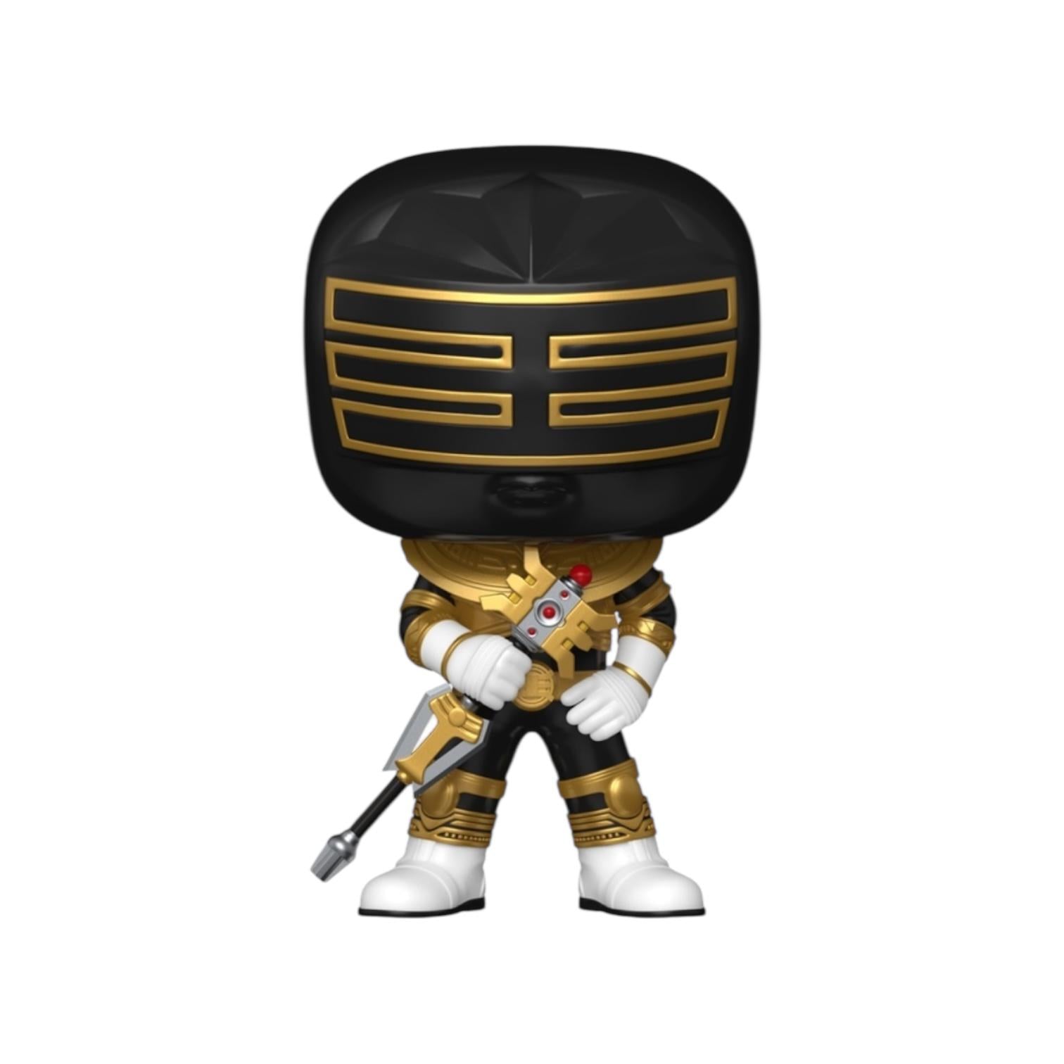 Funko Pop! vinyl figure with black helmet and gold accents on a white background
