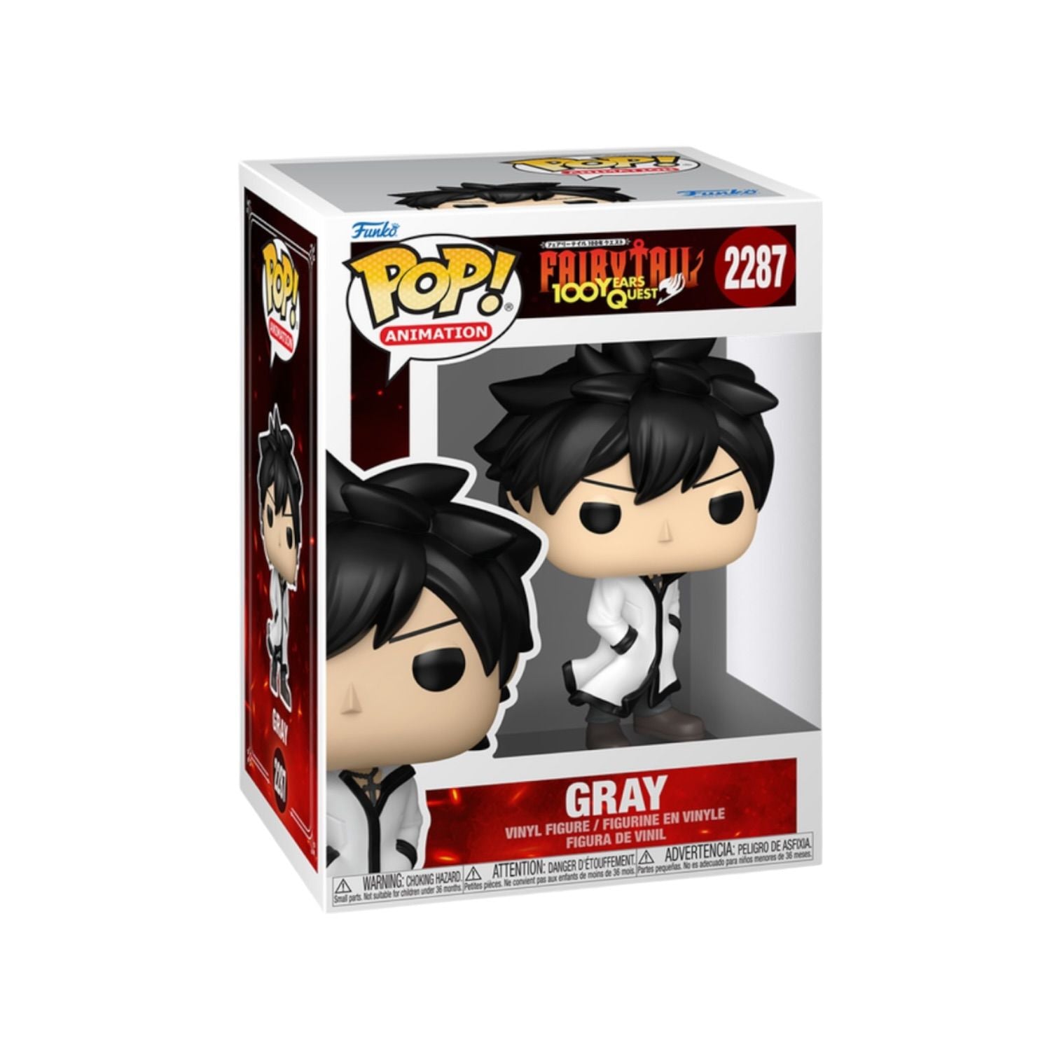 Funko Pop! vinyl figure packaging with character and branding on a white background