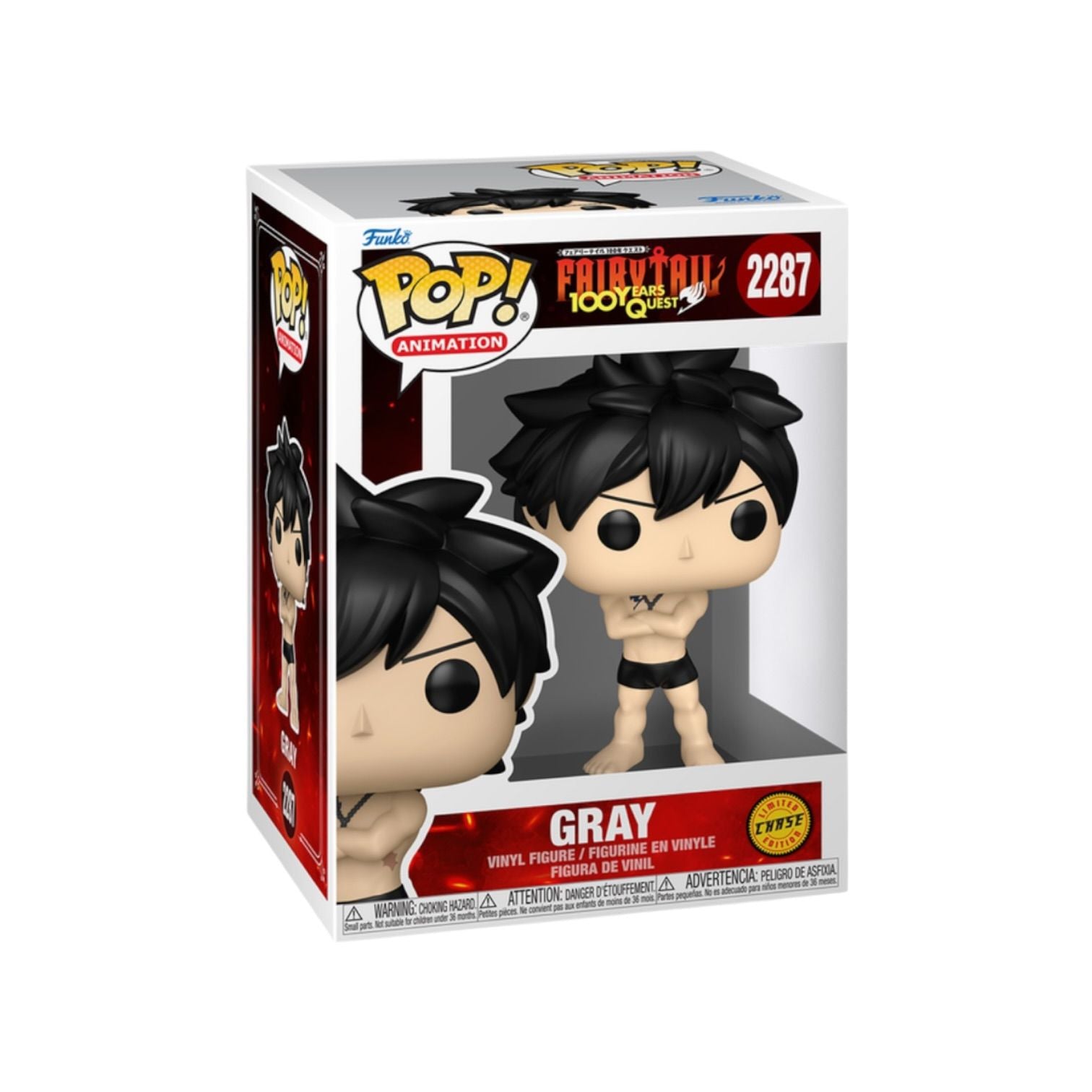 Funko Pop! vinyl figure packaging with character and branding on a white background