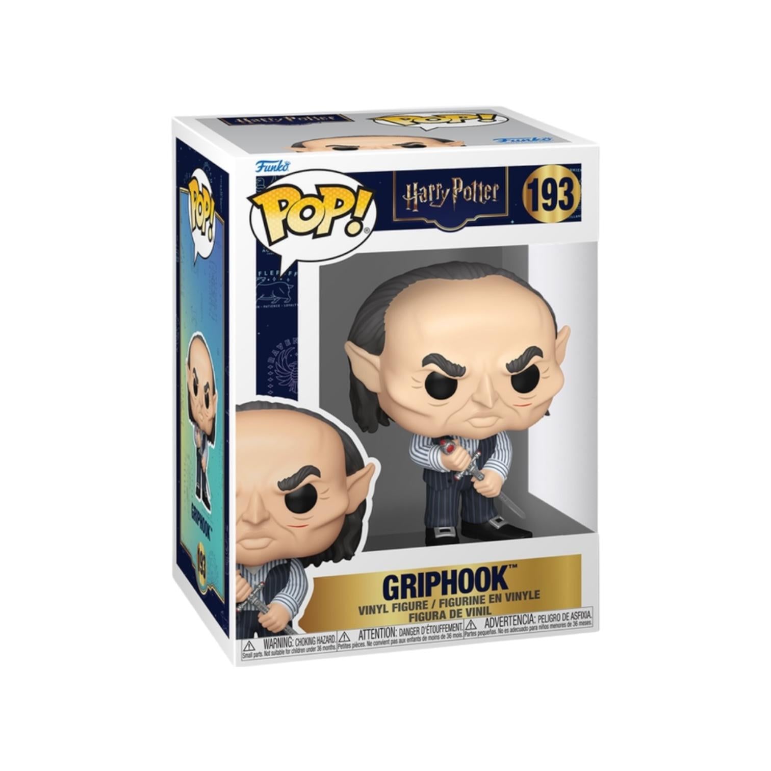 Funko Pop! Griphook vinyl figure in packaging with Harry Potter branding