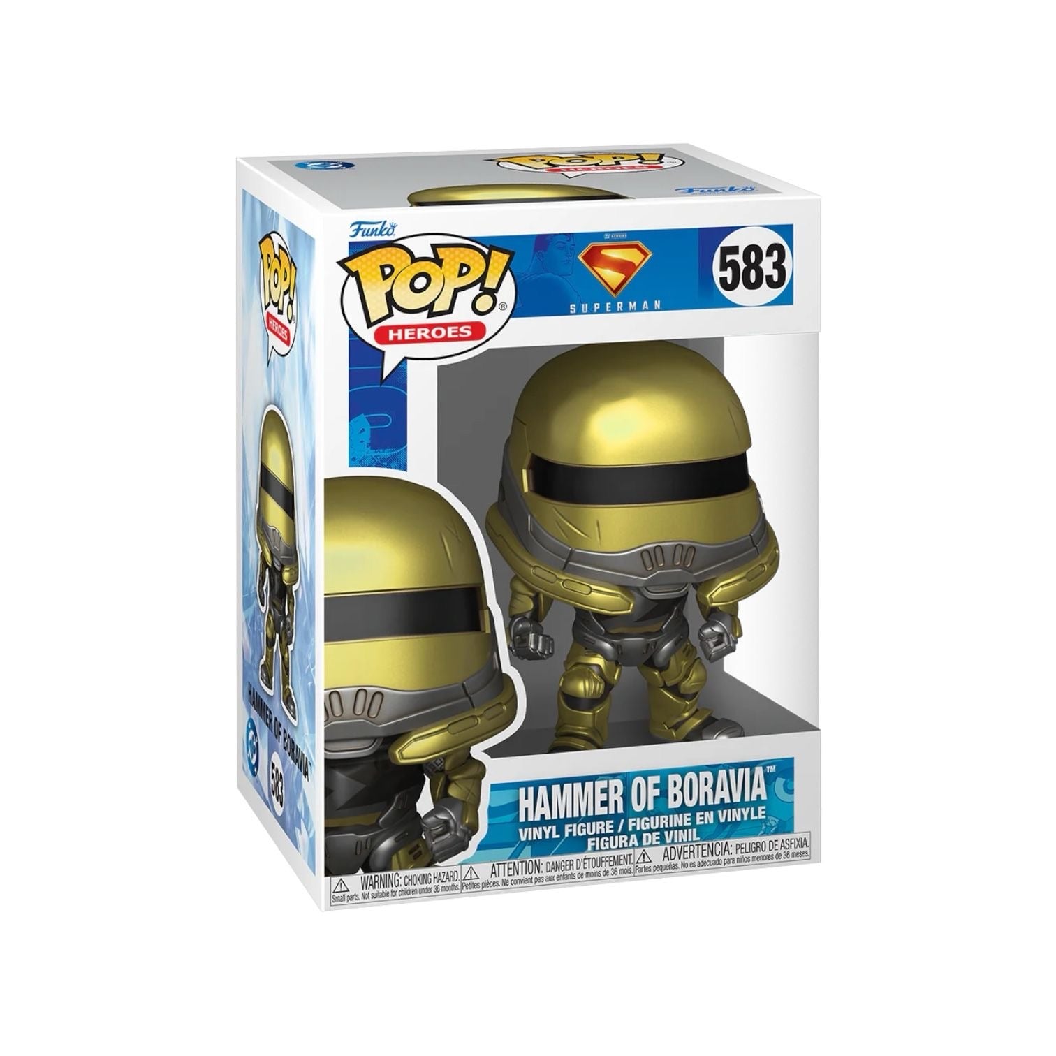 Prepare Superman™ for a showdown against the POP! Hammer of Boravia