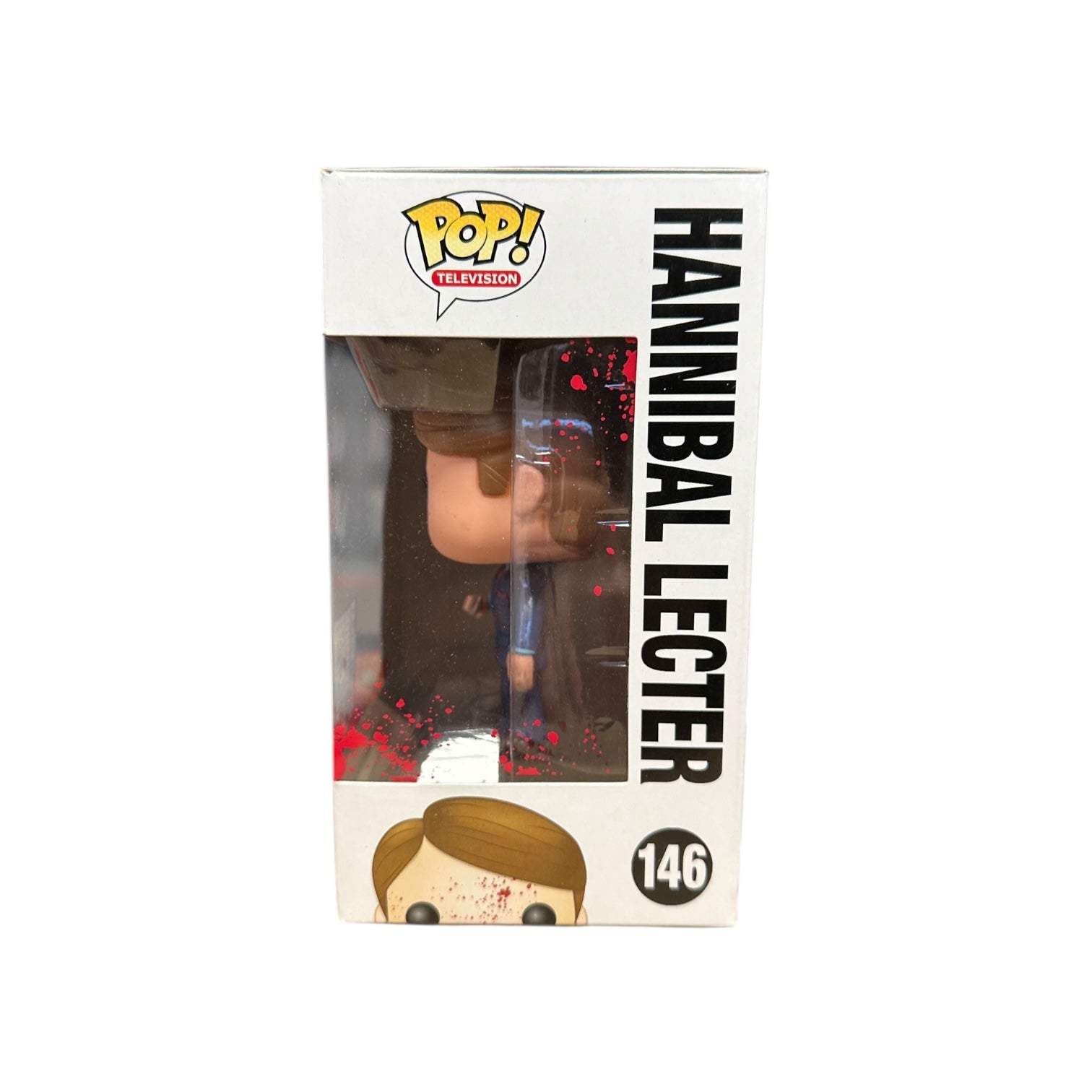 Hannibal Lecter #146 (Bloody) Funko Pop! - Hannibal - SDCC 2014 Exclusive LE1500 Pcs Window
