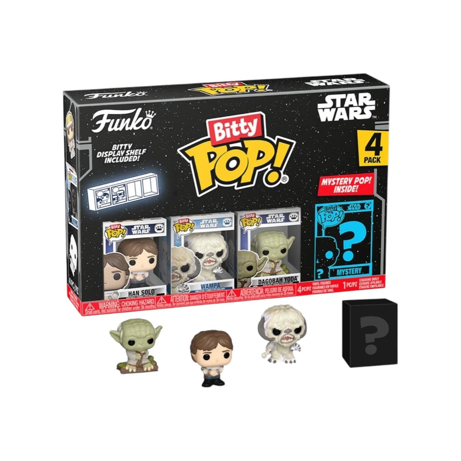 Han Solo 4 Pack Funko Bitty Pop! - Star Wars