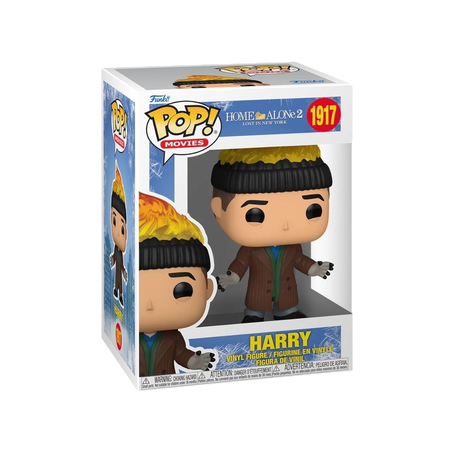 Funko Pop! vinyl figure packaging with character illustration and branding