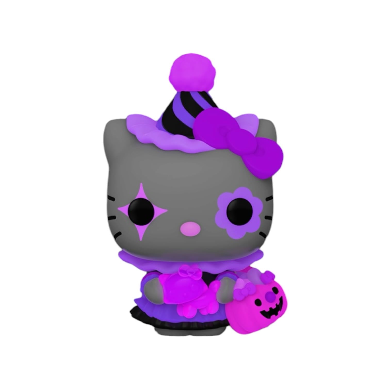 Funko Pop! vinyl figure with purple and black accents on a white background