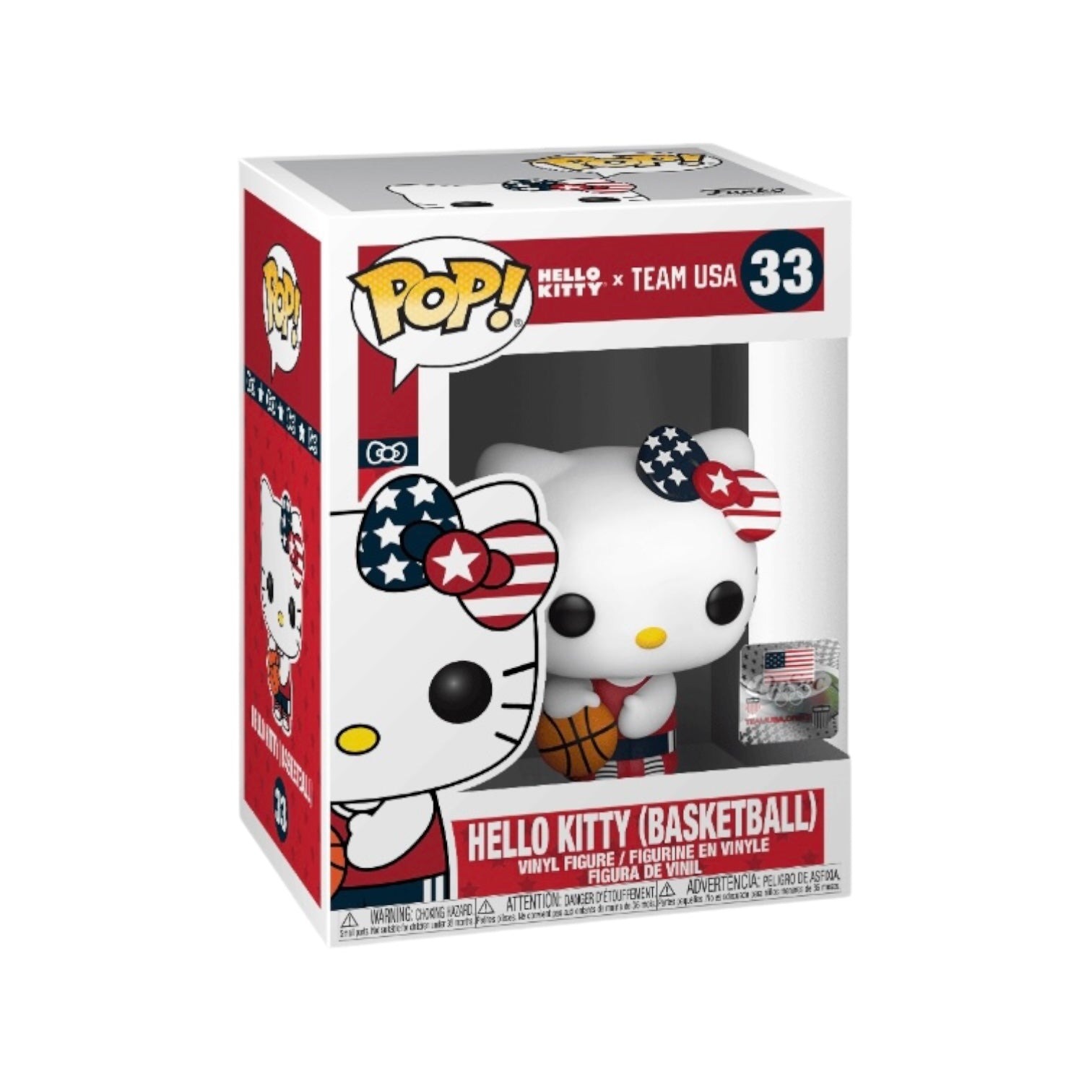 Hello Kitty (Basketball) | Funko Pop | Hello Kitty x Team USA