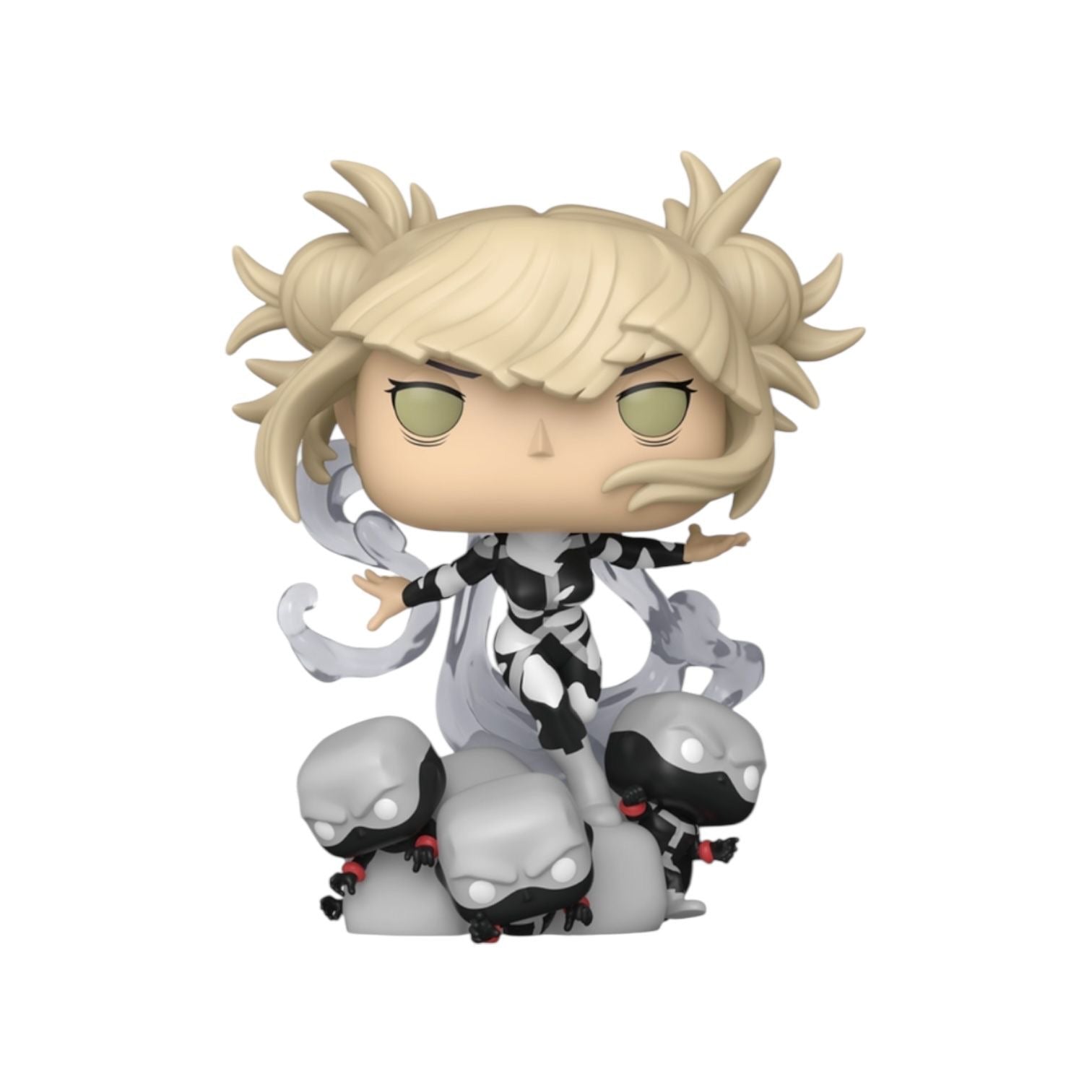Funko Pop! vinyl figure with blonde hair and black and white outfit on a white background