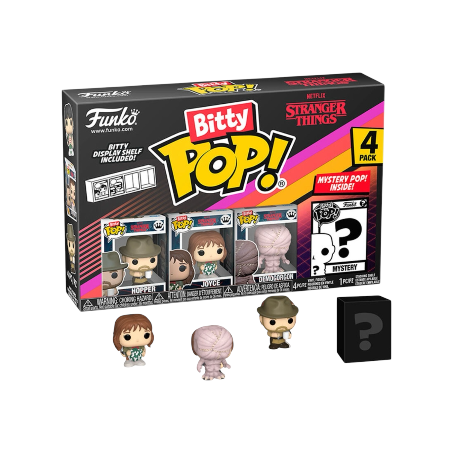 Stranger Things Hopper Funko Bitty Pops
