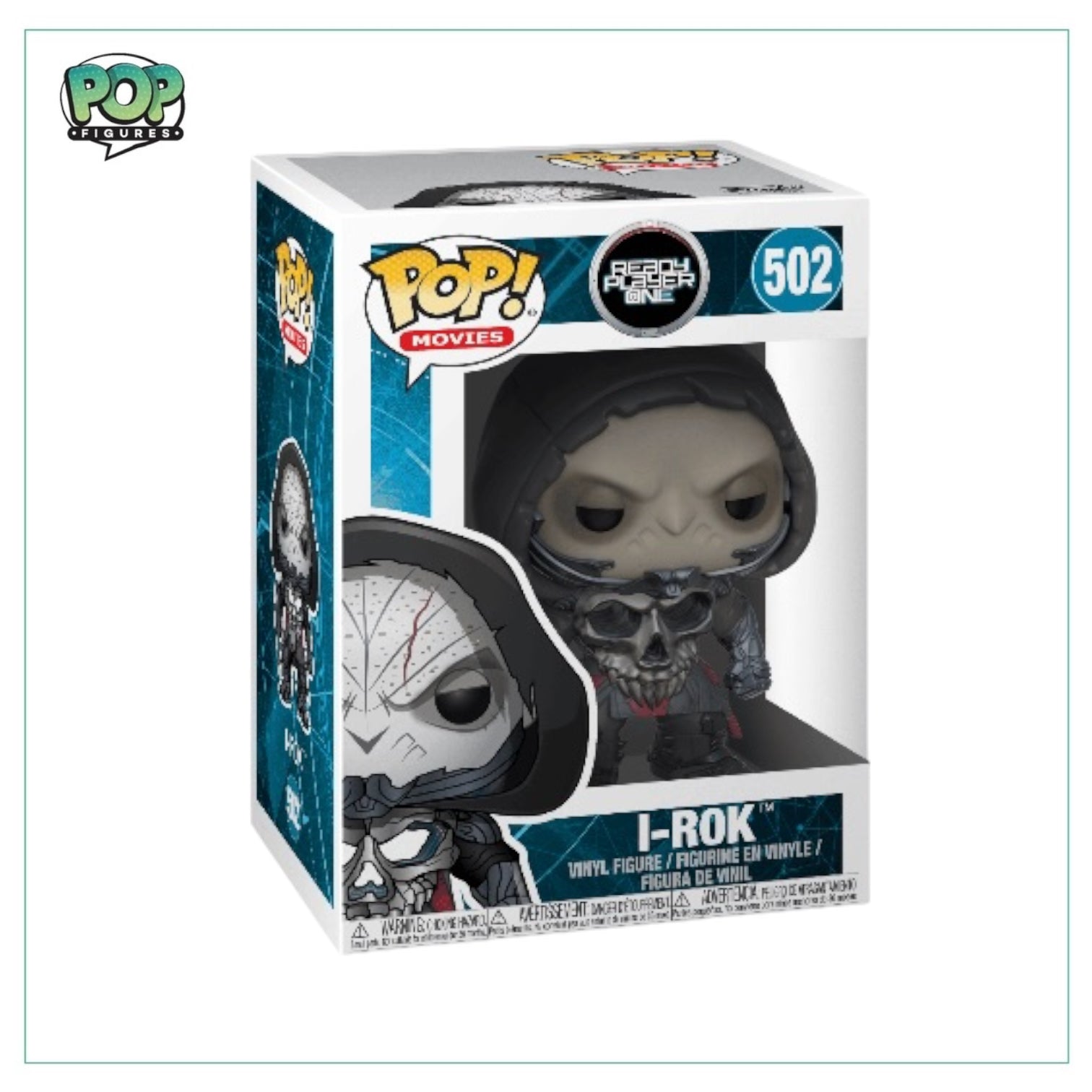 I-Rok #502 Funko Pop! from Ready Player One, 2018 release, showcasing the character in vibrant colors and unique style.