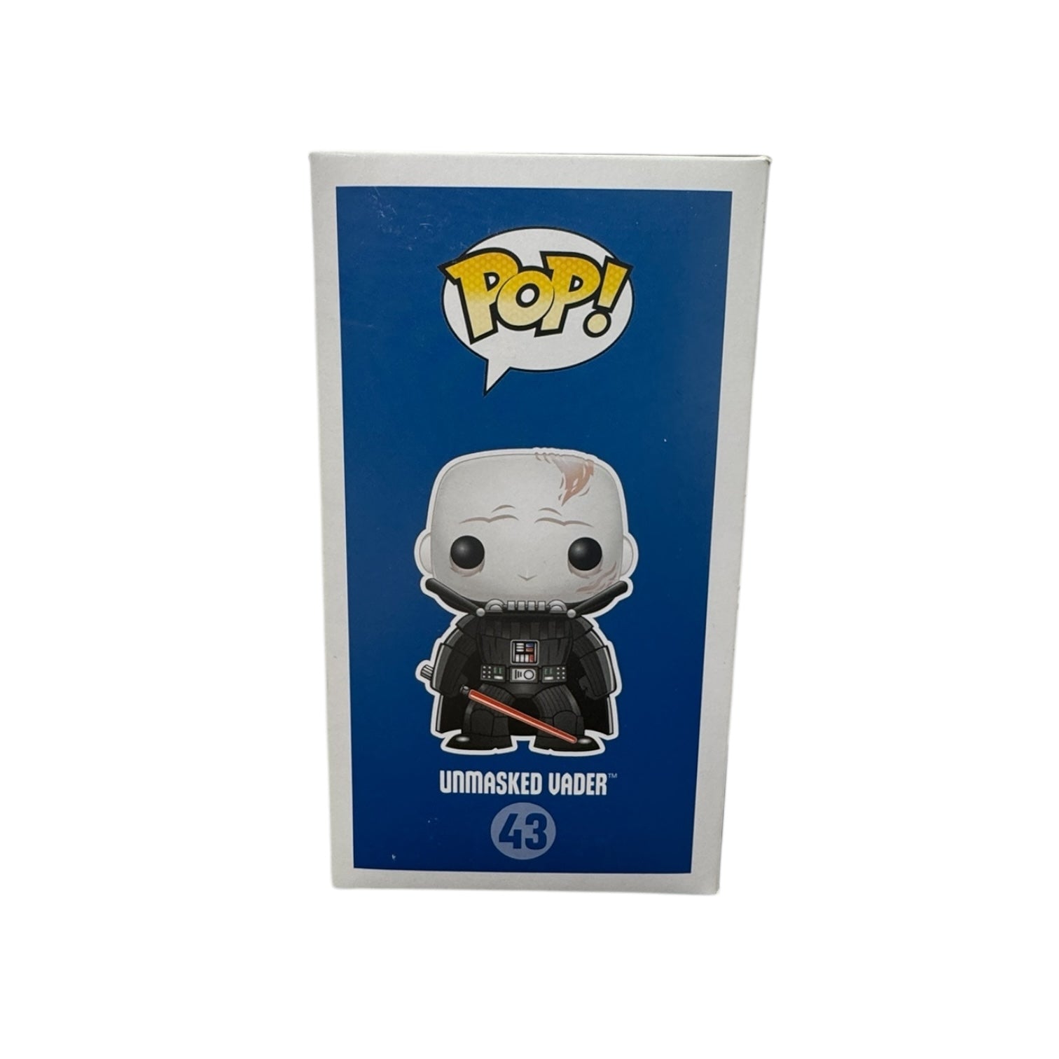 Unmasked Vader #43 Funko Pop! - Star Wars - Condition 8.75/10