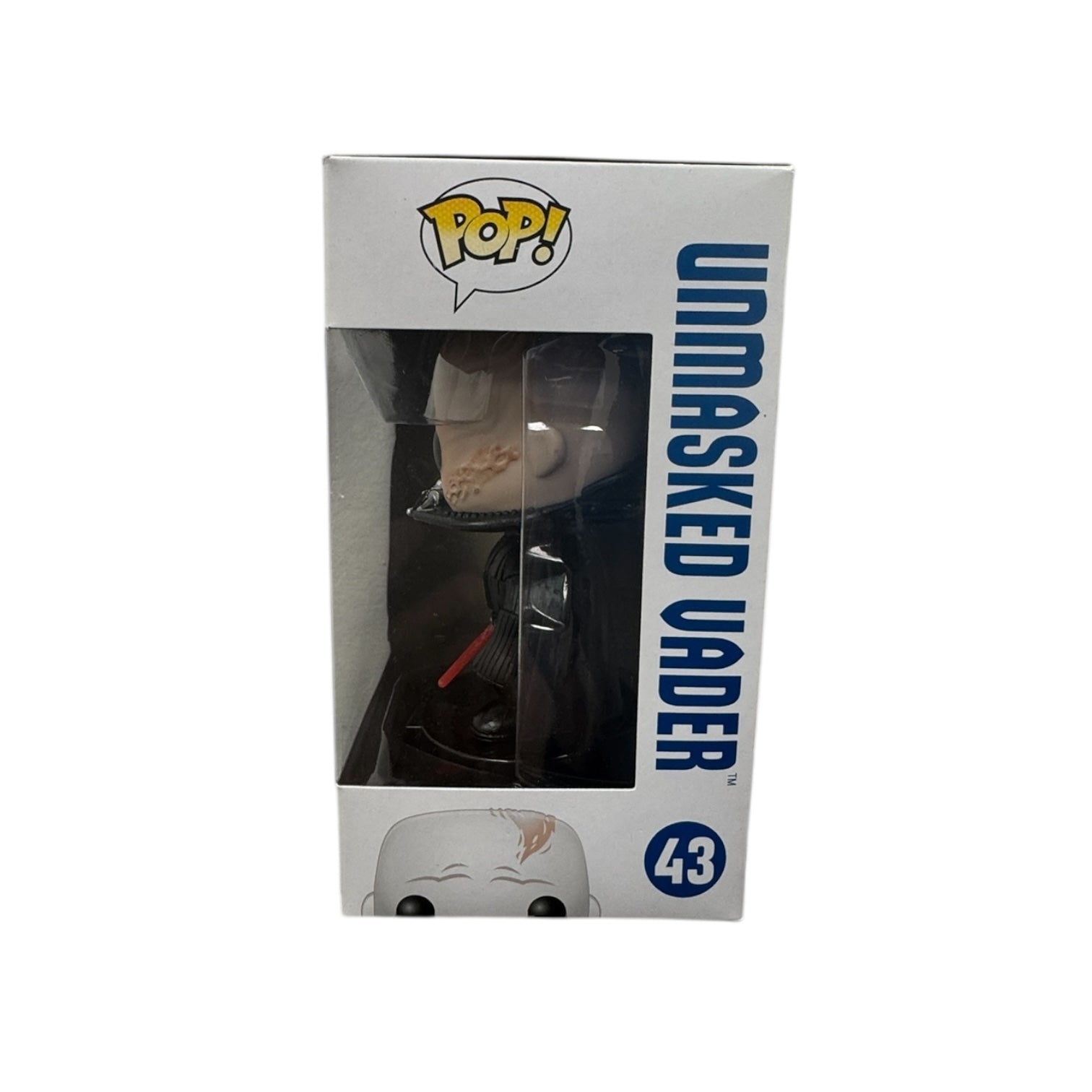 Unmasked Vader #43 Funko Pop! - Star Wars - Condition 8.75/10