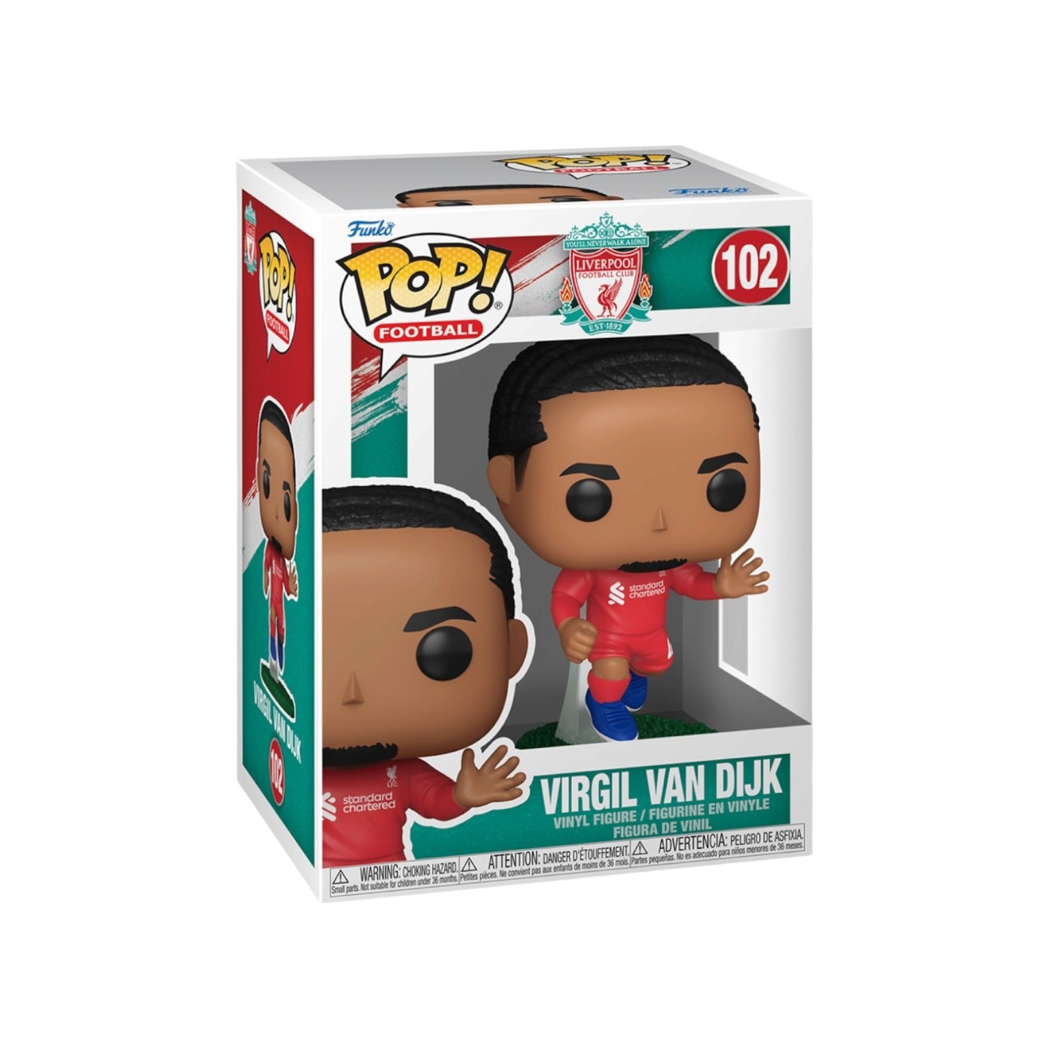 Virgil Van Dijk #102 Funko Pop! - Liverpool F.C. - PREORDER
