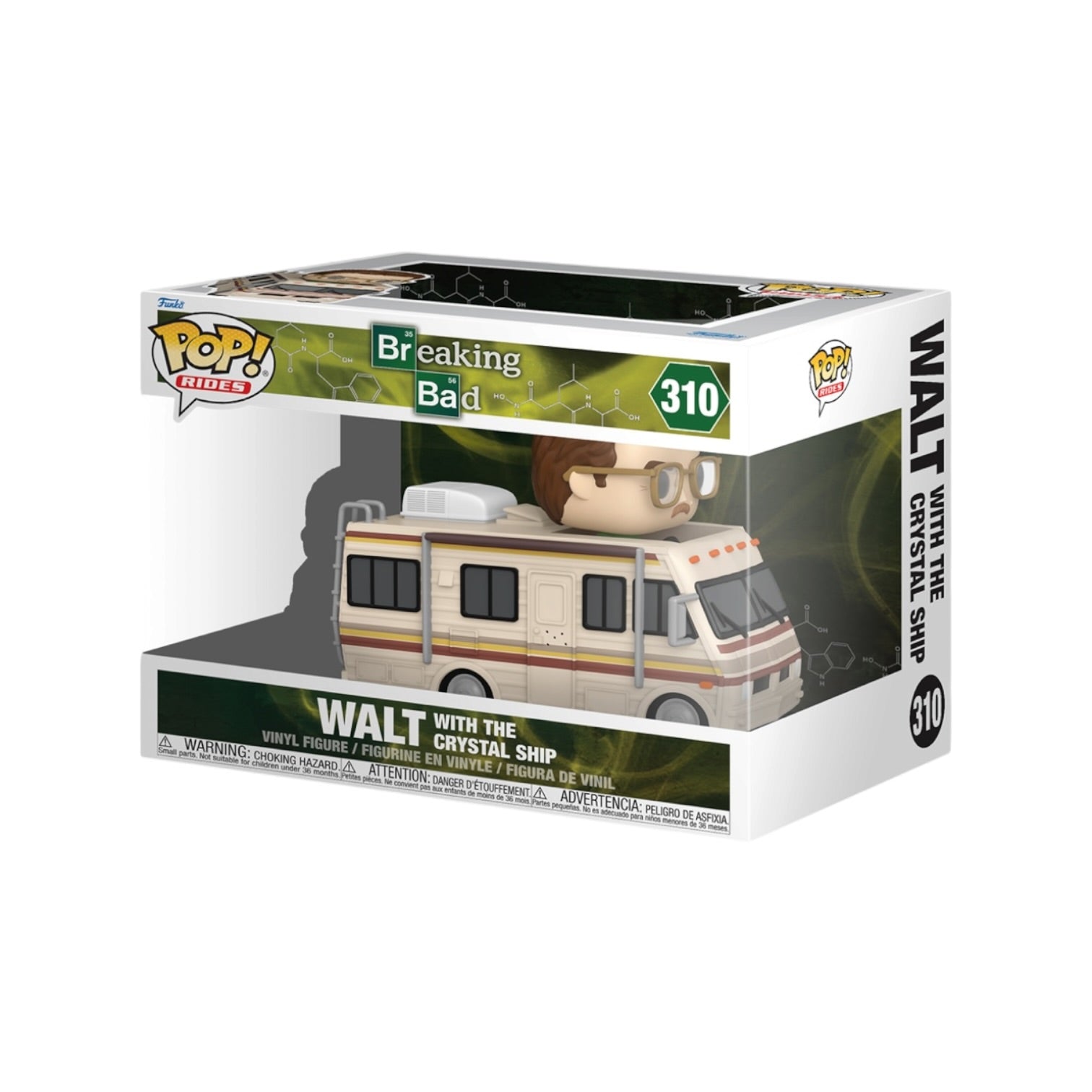 Walt with the Crystal Ship #310 Funko Pop! Ride - Breaking Bad - PREORDER