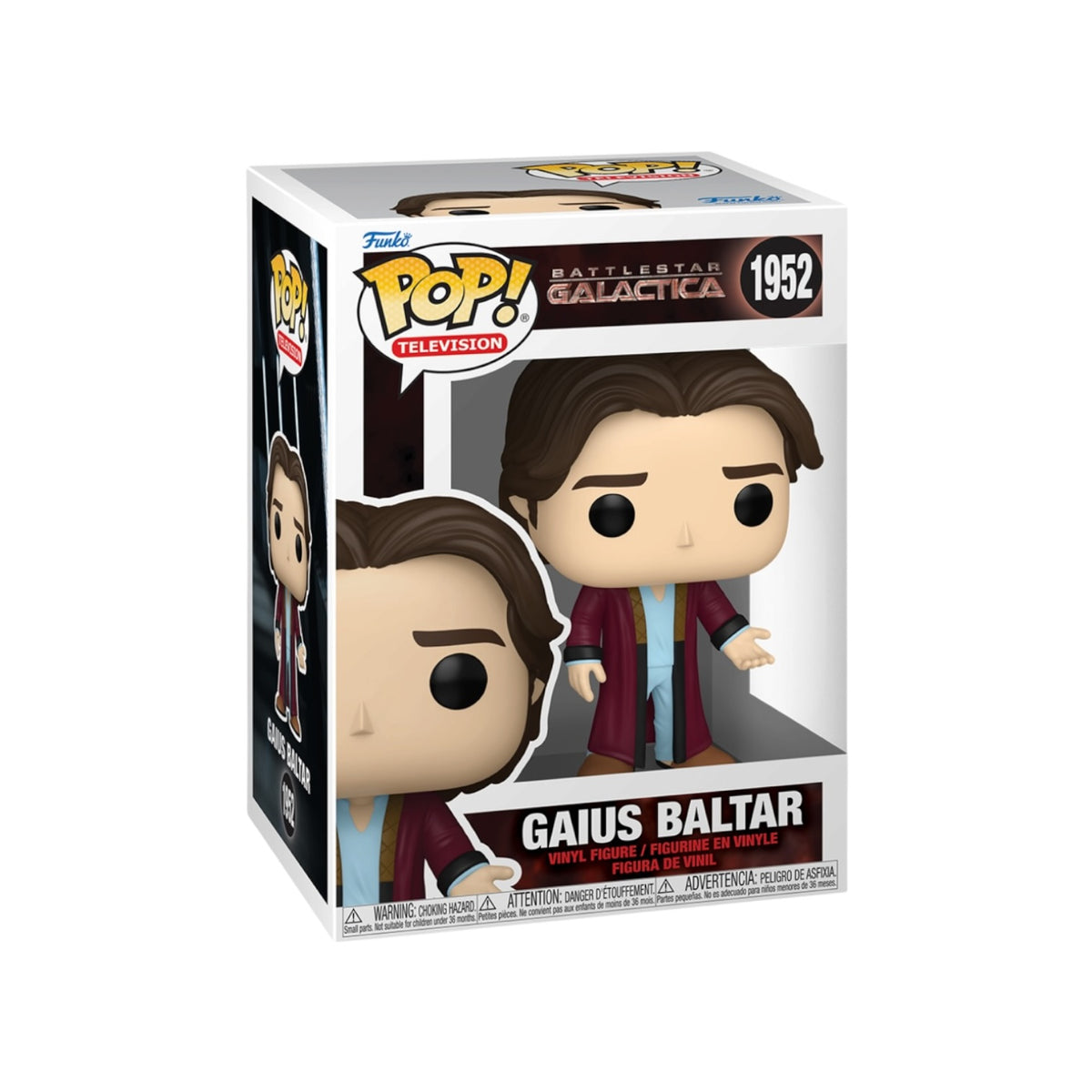 Gaius Baltar #1952 Funko Pop! - Battlestar Galactica - PREORDER