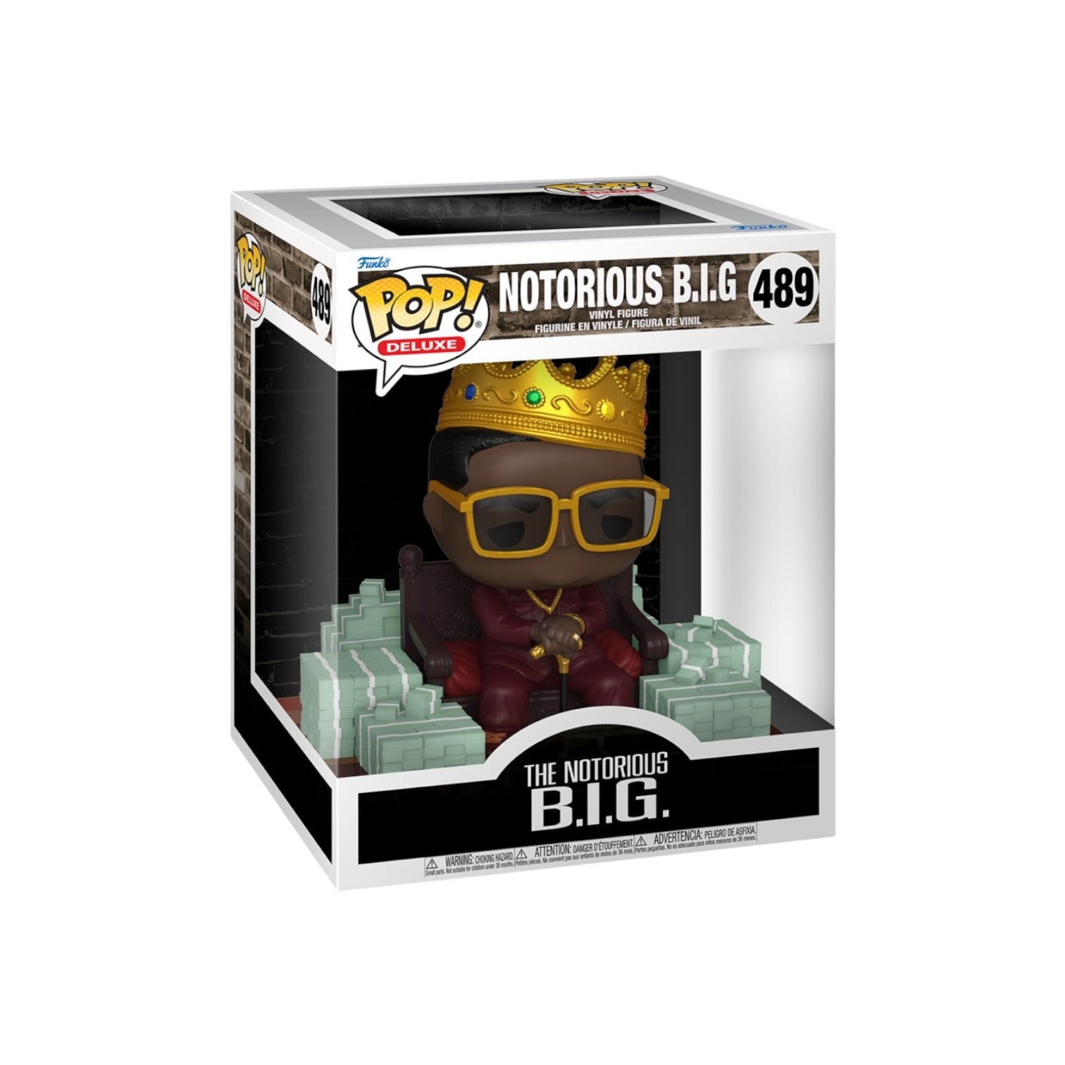 Notorious B.I.G.#489 Funko Pop! Deluxe - Notorious B.I.G.