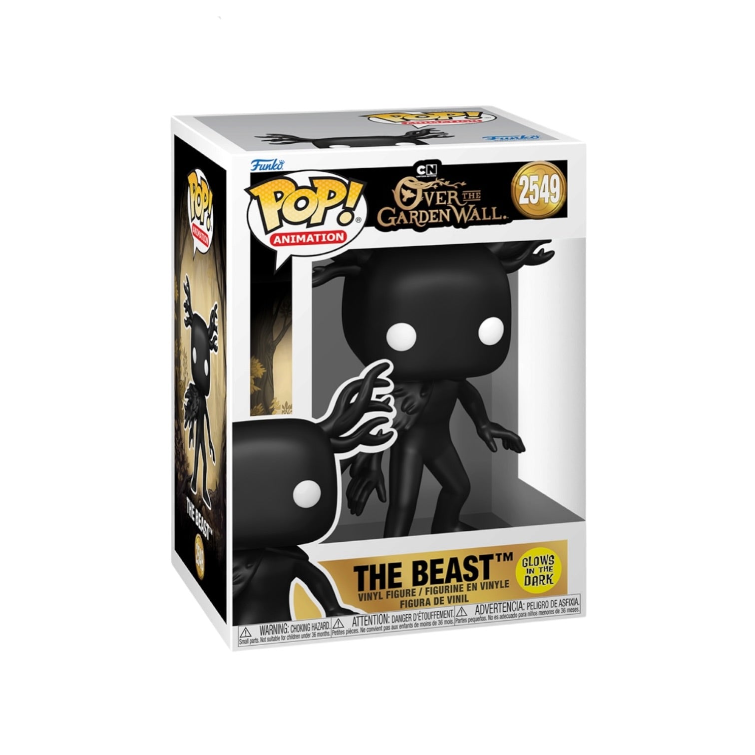 The Beast #2549 (Glows in the Dark) Funko Pop! - Over The Garden Wall - Chance Of Chase - PREORDER